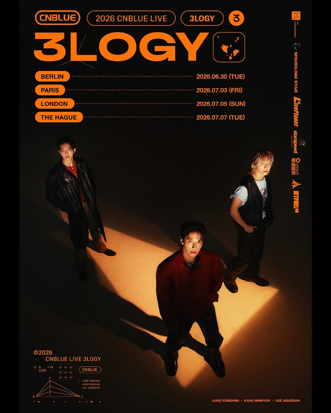 2026 CNBLUE LIVE WORLD TOUR “3LOGY”