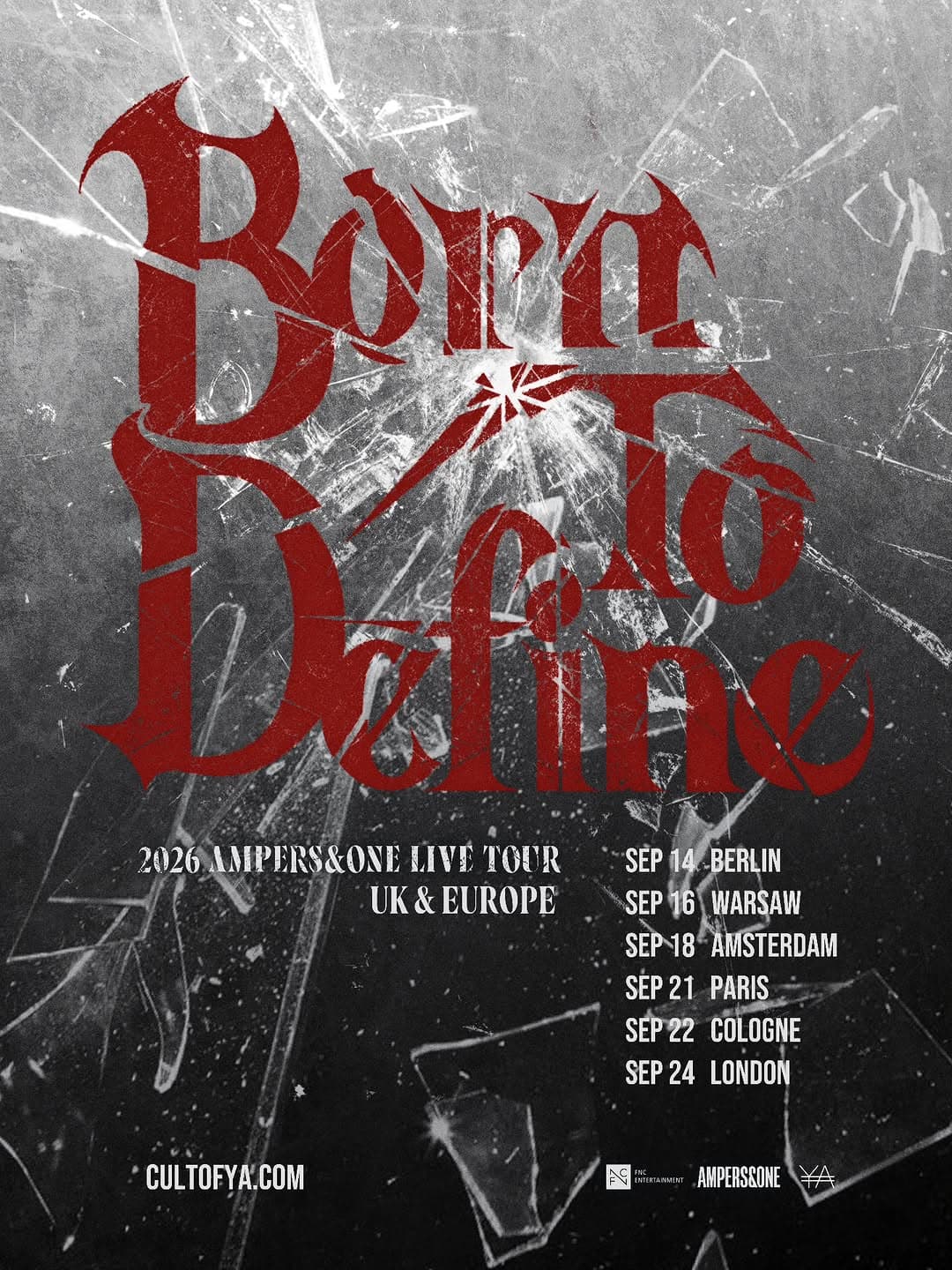 AMPERS&ONE 'Born To Define' Tour