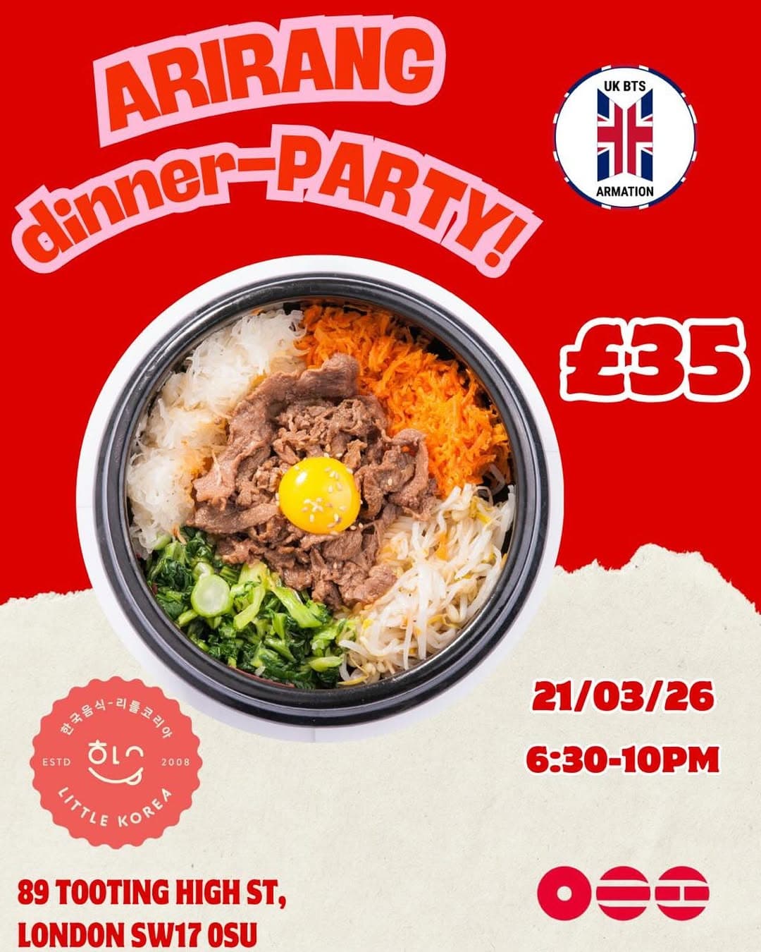ARIRANG dinner-PARTY! - Cover image