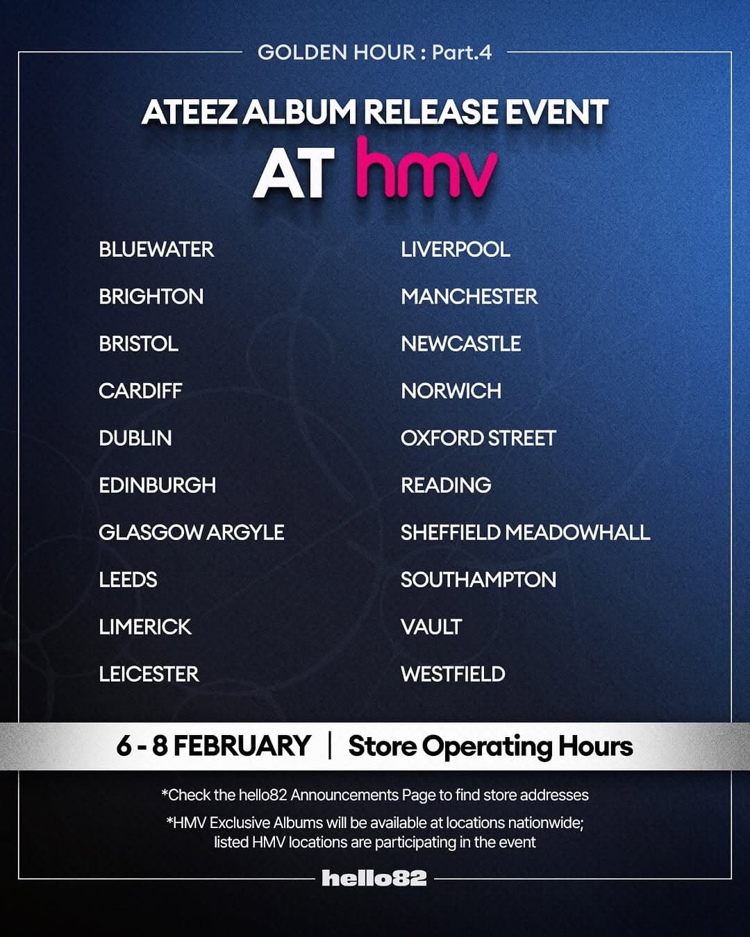 ATEEZ ALBUM RELEASE EVENT AT HMV - Cover image
