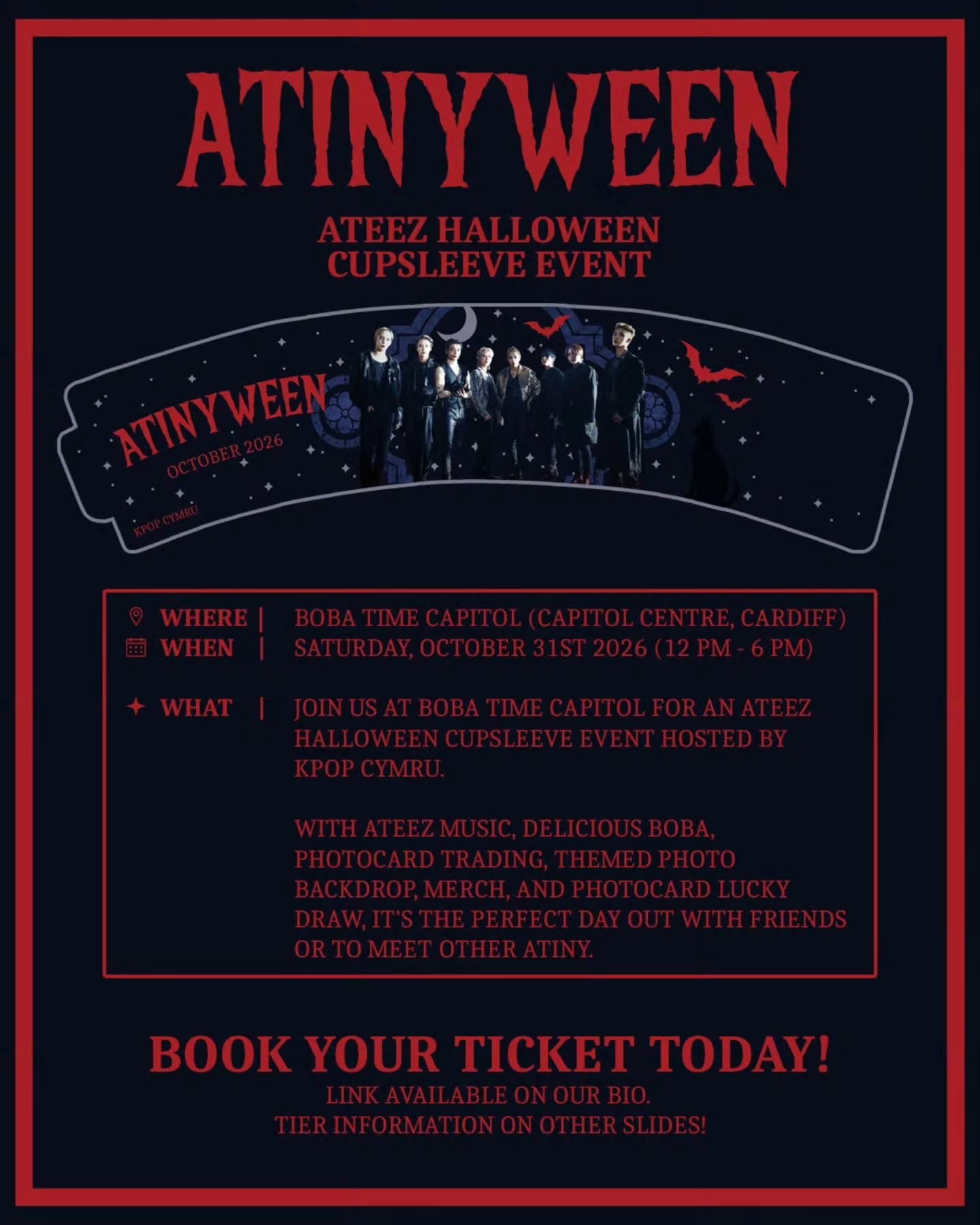 ATEEZ 'Atinyween' Cupsleeve - Image 1