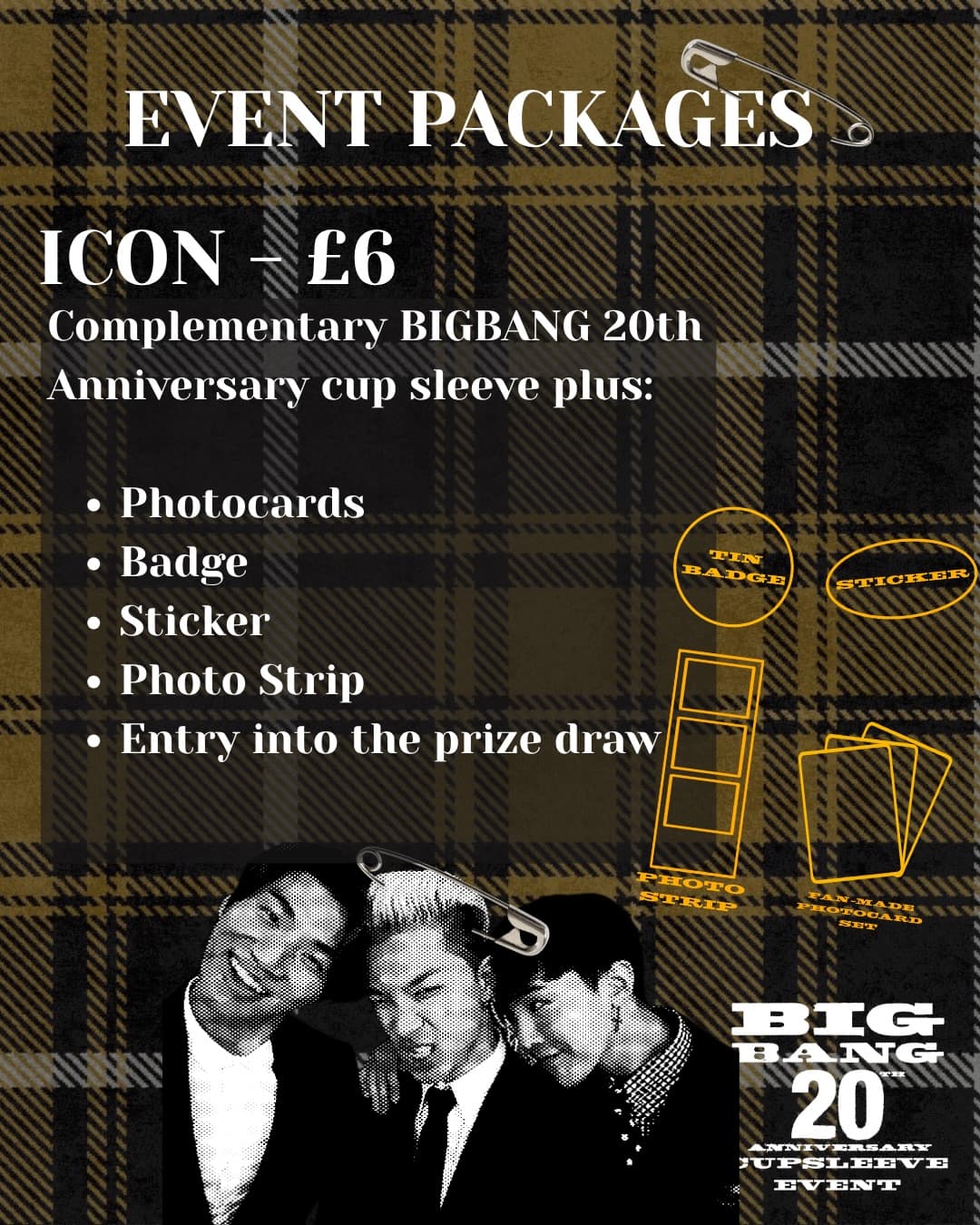 BIGBANG 20th Anniversary Cupsleeve Event LONDON - Image 4