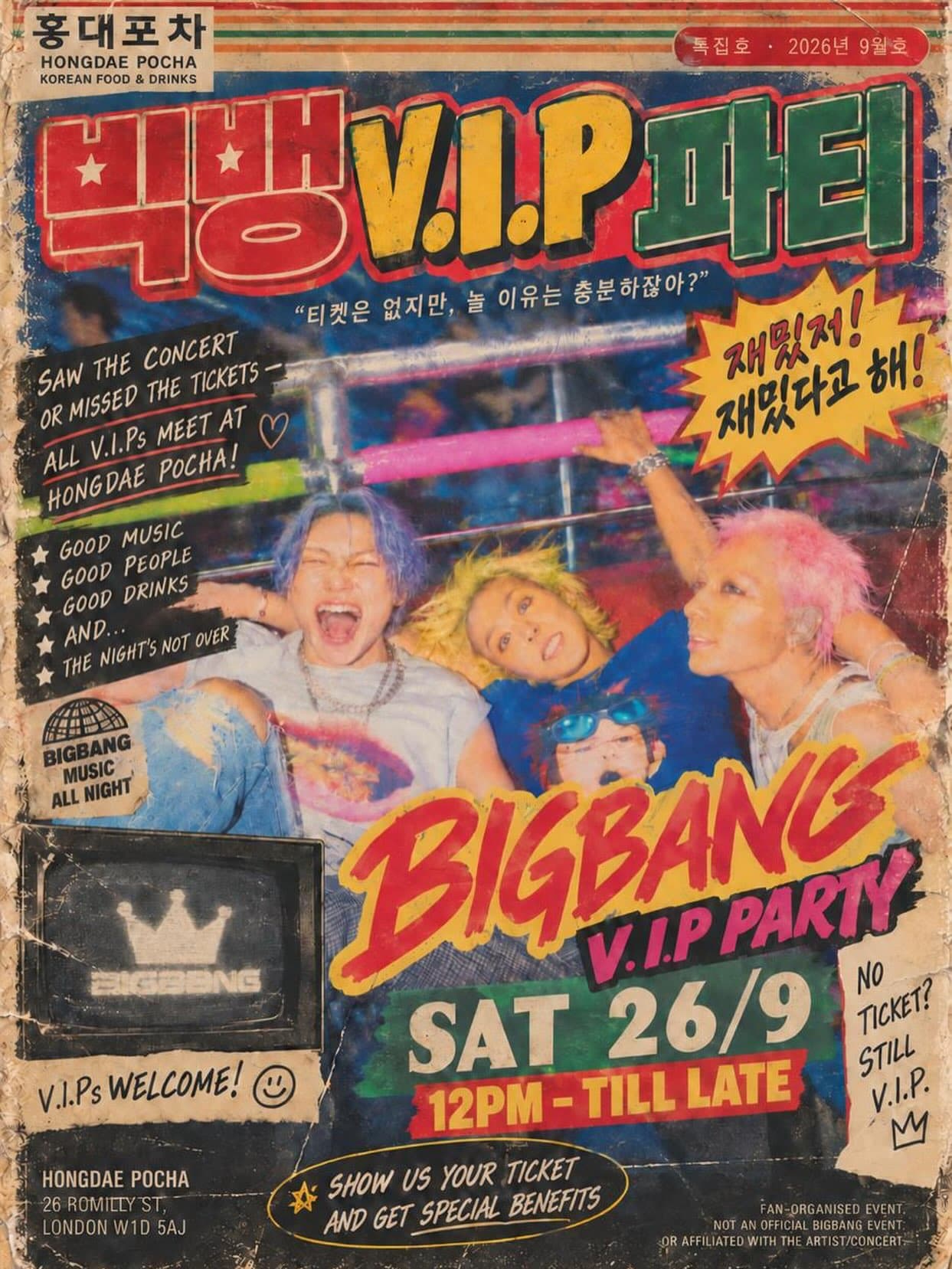 BIGBANG Fan Party at Hongdae Pocha - Image 1