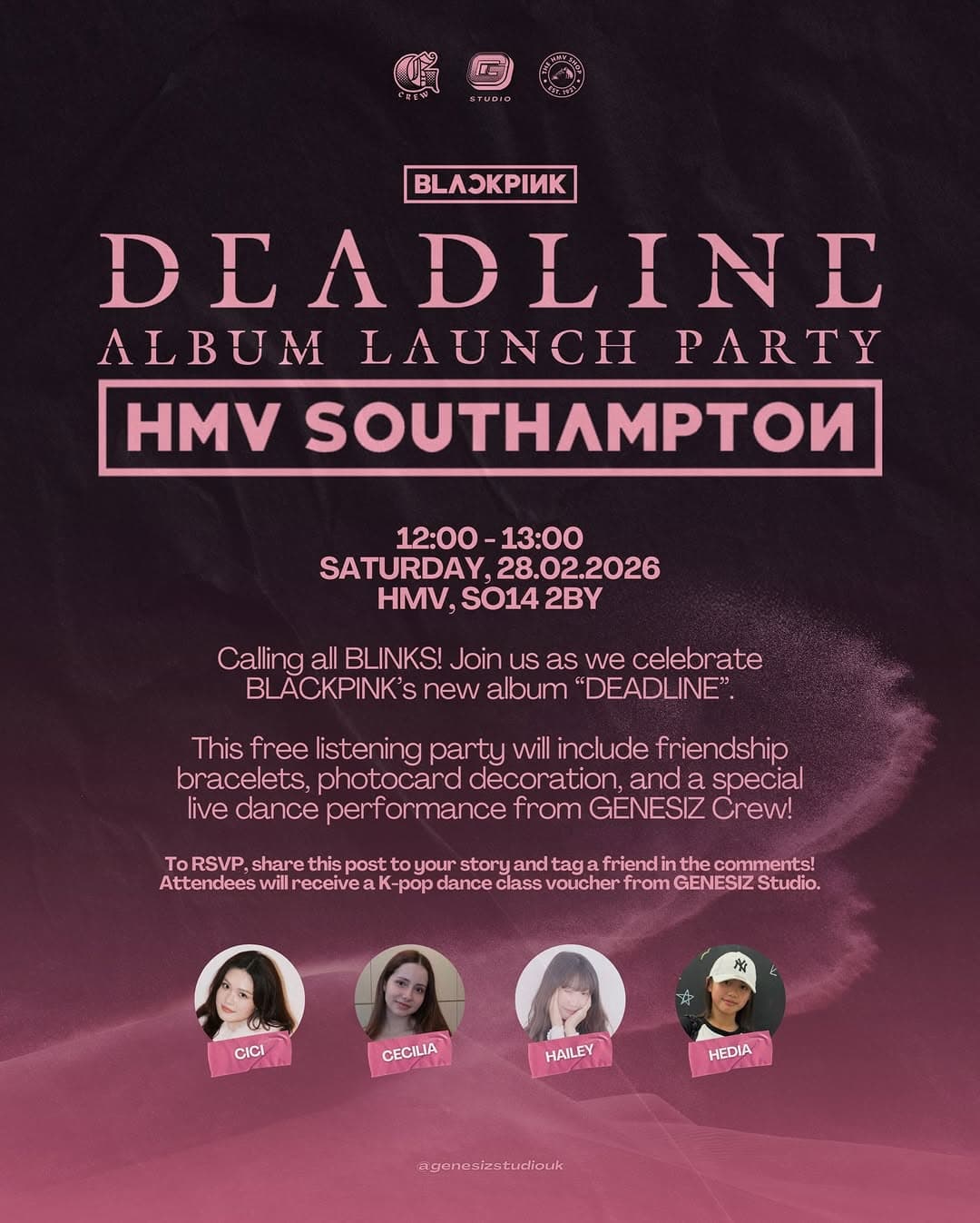 BLACKPINK 'Deadline' Album Launch Party - Cover image