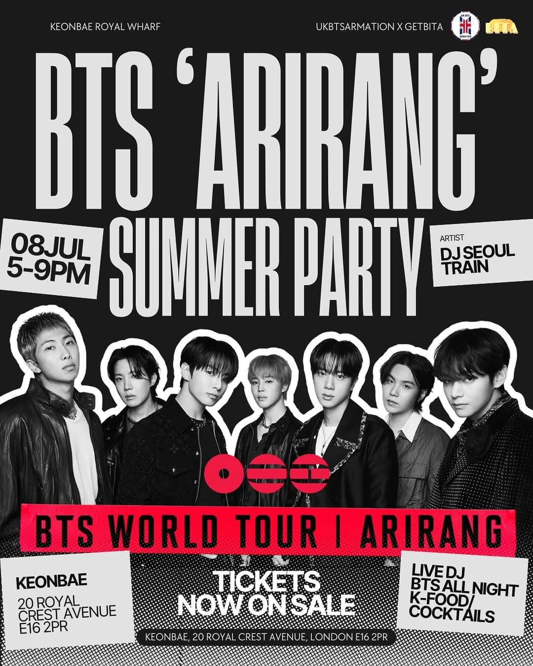 BTS 'Arirang' Summer Party