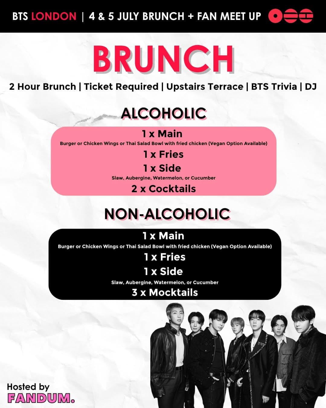 BTS London Brunch + Fan Meet Up - Image 2