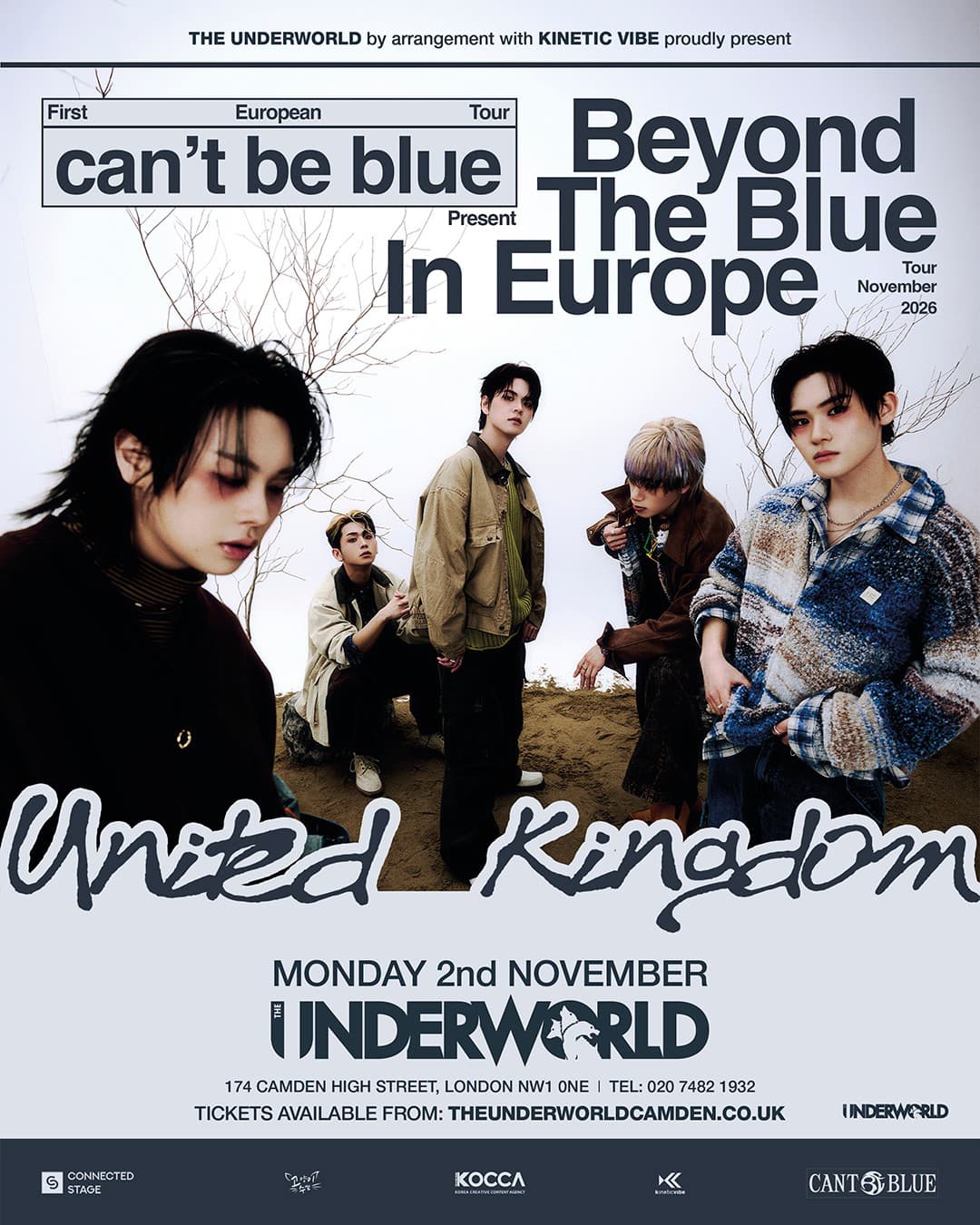 can't be blue - Beyond The Blue In Europe Tour - Image 1