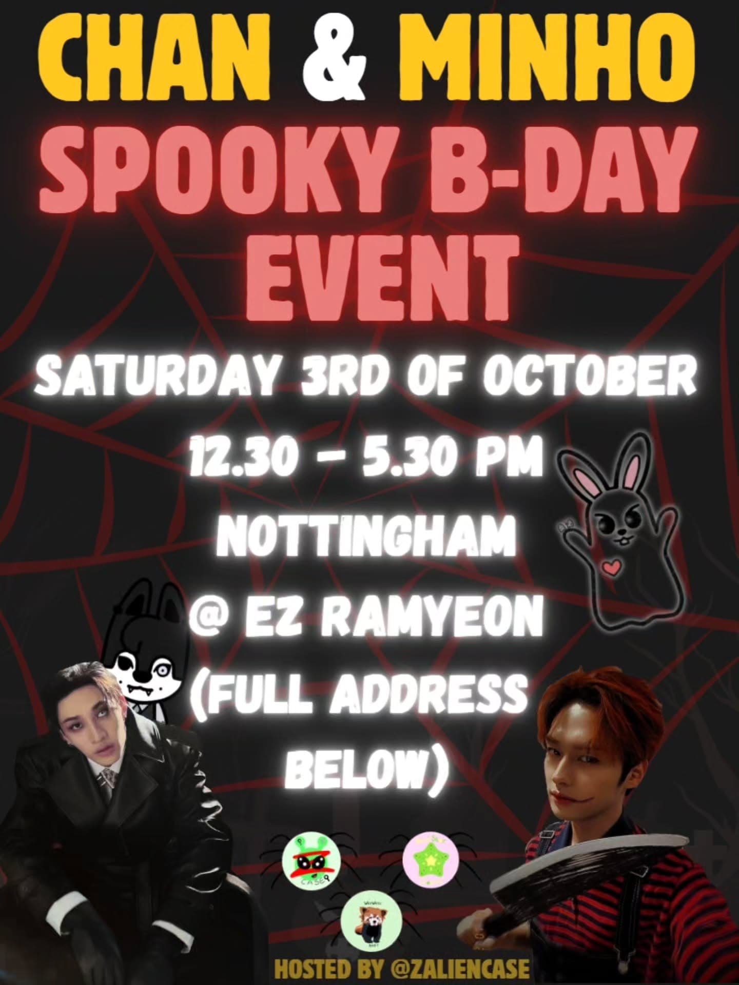 Chan & Minho Spooky B-Day Event - Image 1