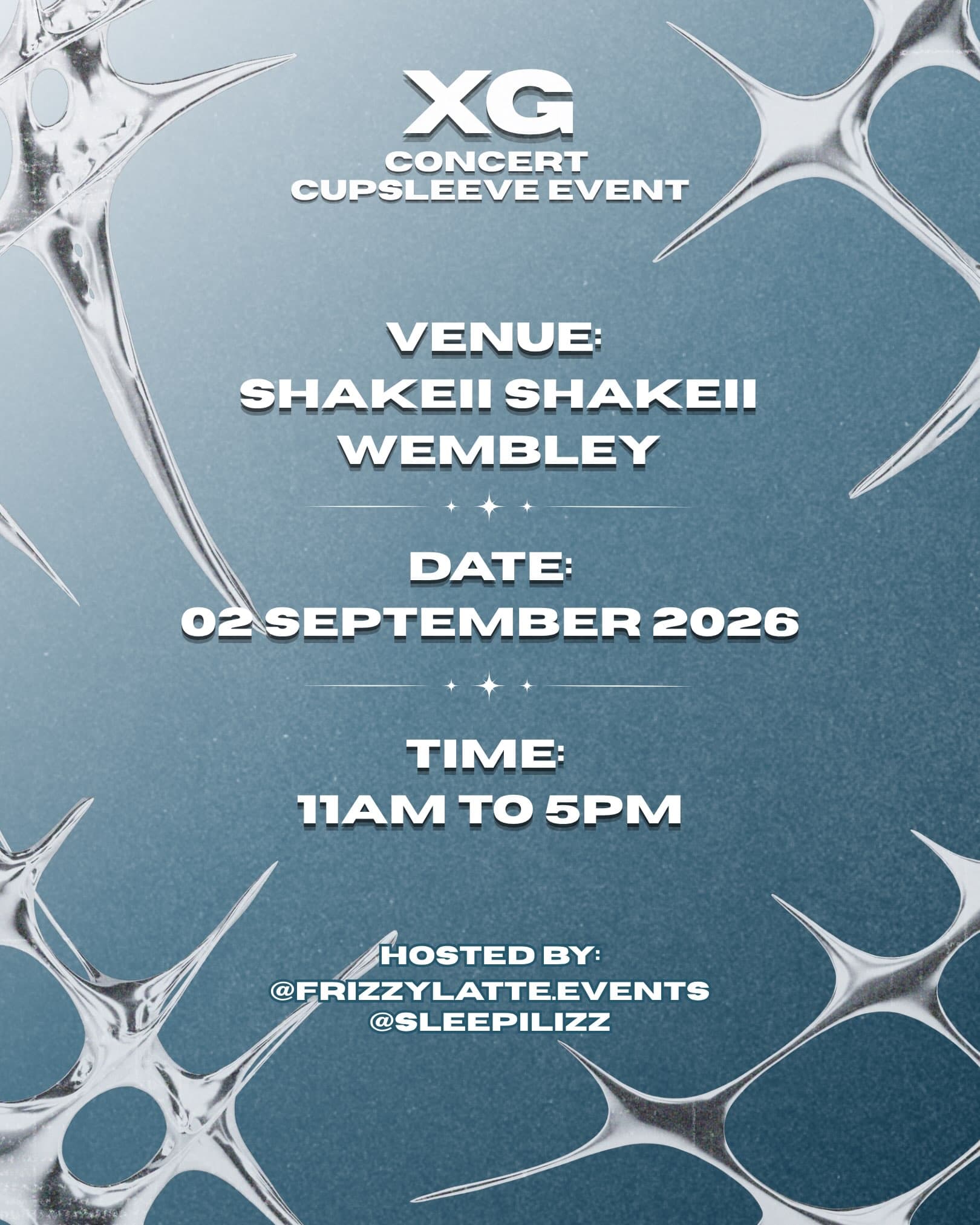 Concert Cupsleeve Event for XG’s London Stop - Image 2