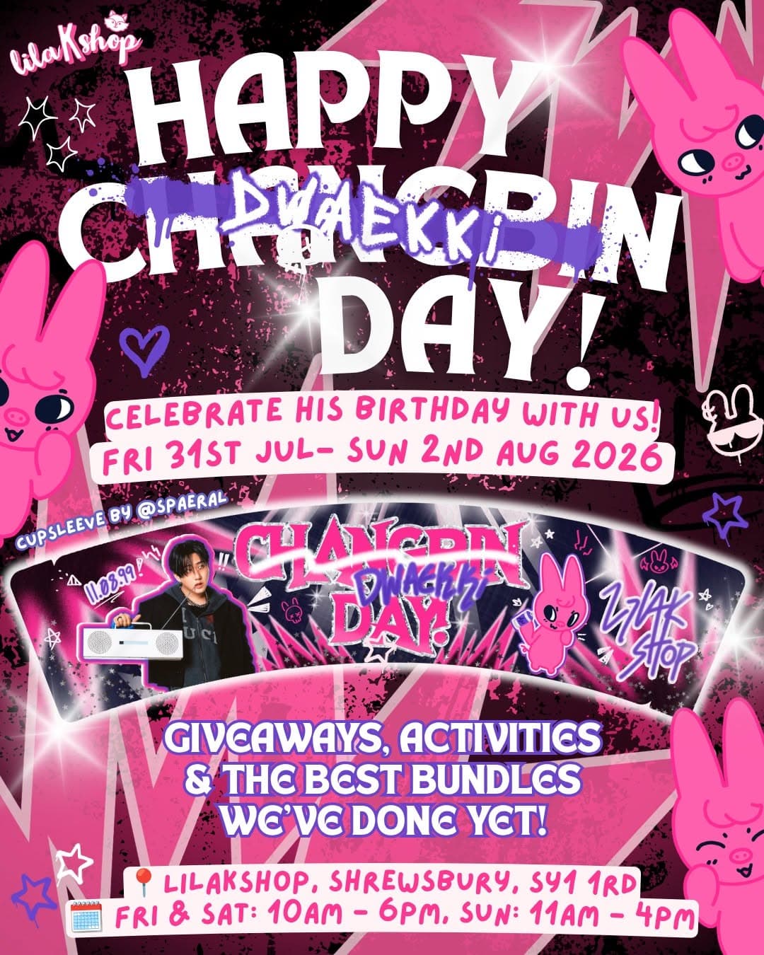 DWAEKKI DAY CUPSLEEVE EVENT! - Image 1