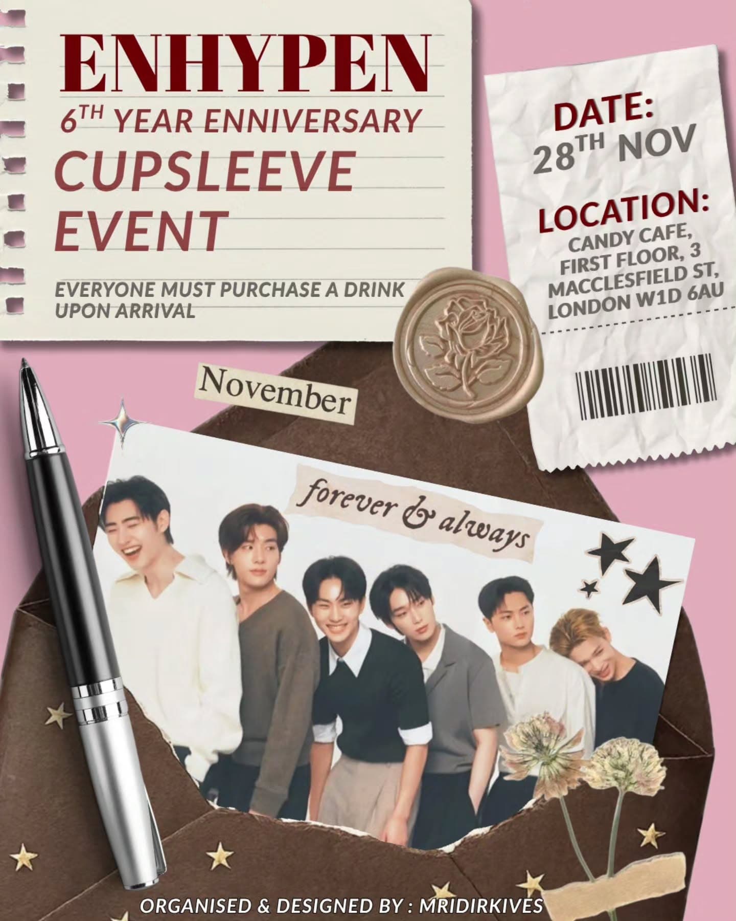 ENHYPEN 6th Anniversary Cupsleeve Event - Image 1