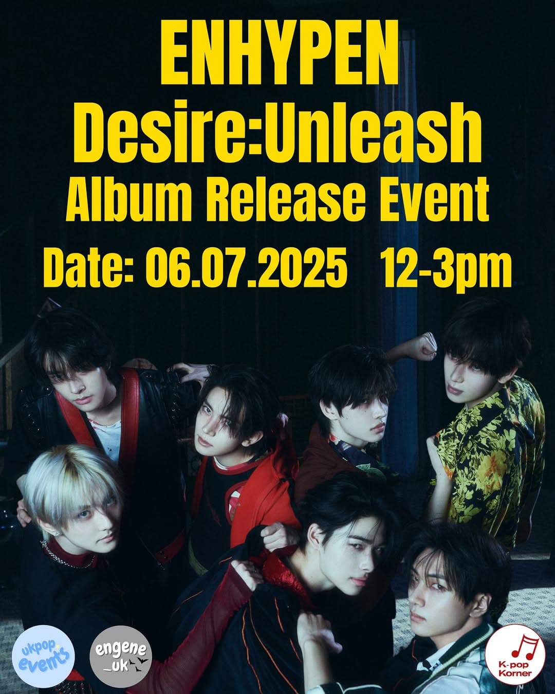 ENHYPEN - Desire: Unleash Album Release Event - Image 1
