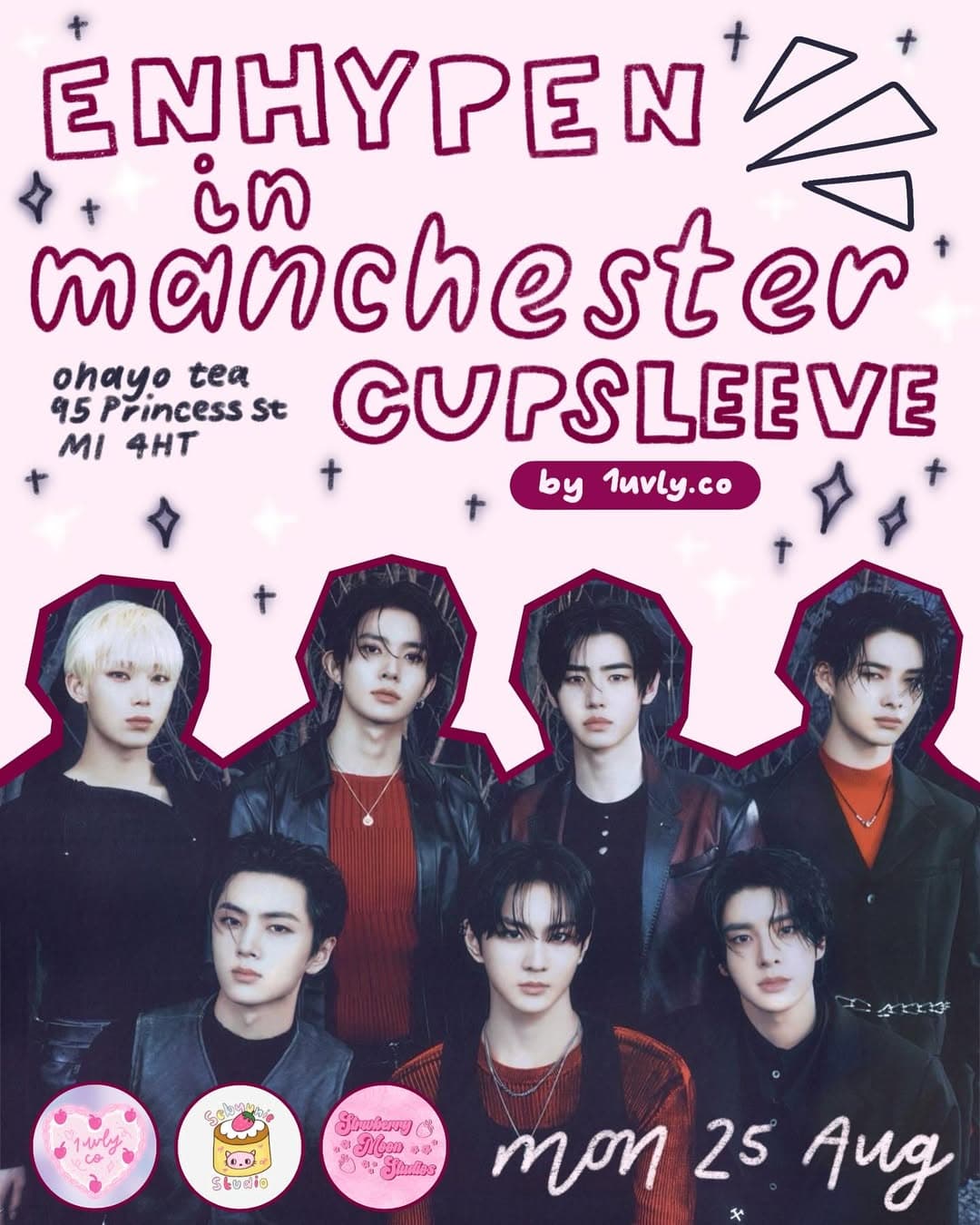Enhypen in Manchester Cupsleeve - Cover image