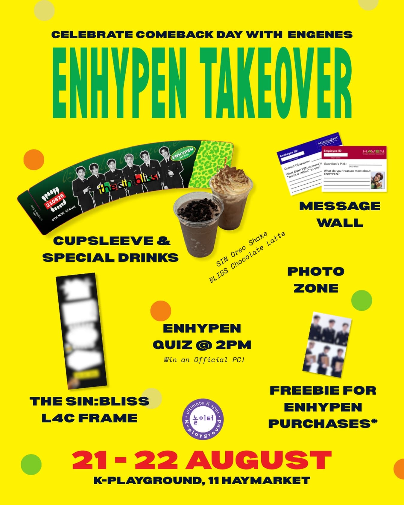 ENHYPEN Takeover Event