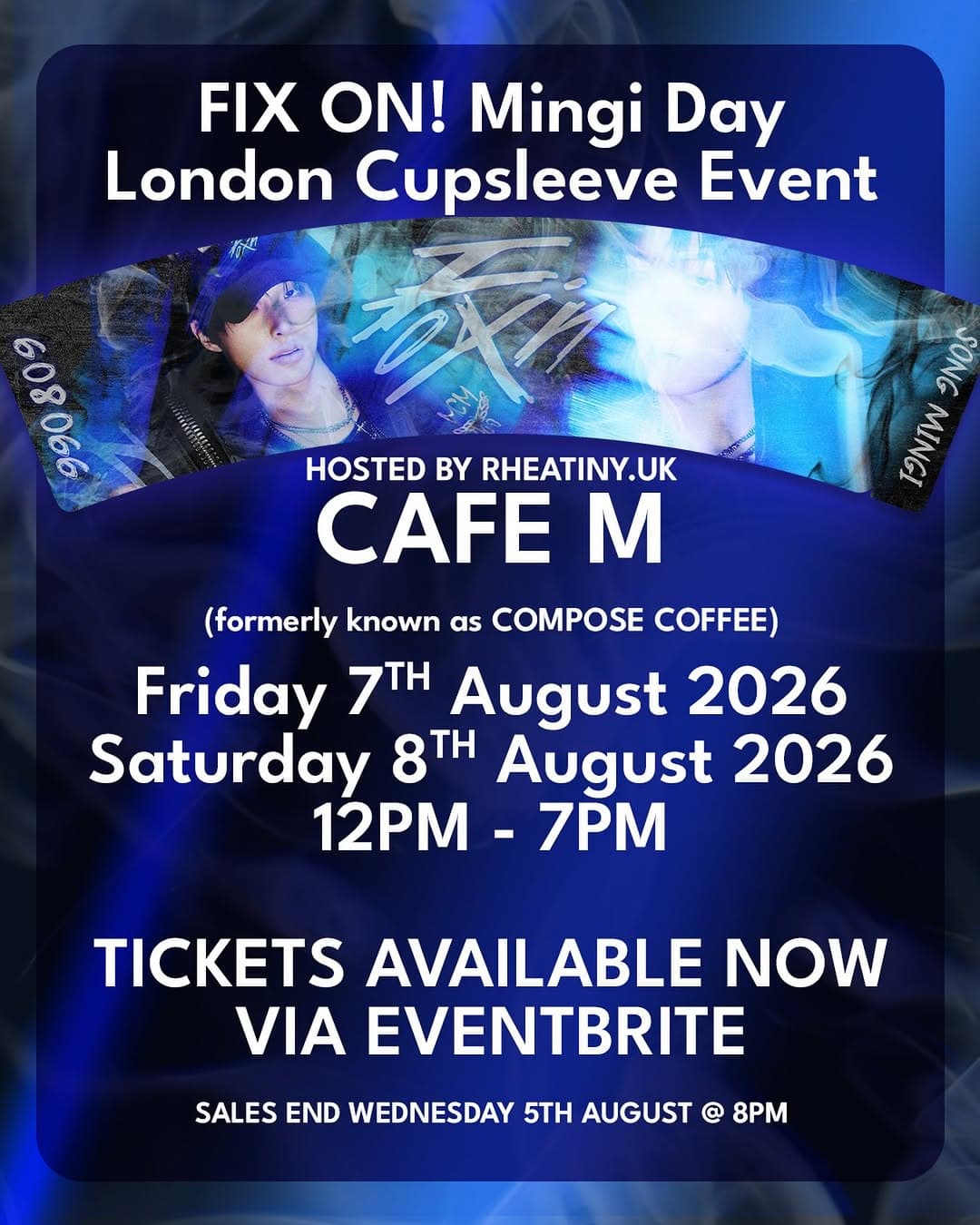 FIX ON! Mingi Day London Cupsleeve Event