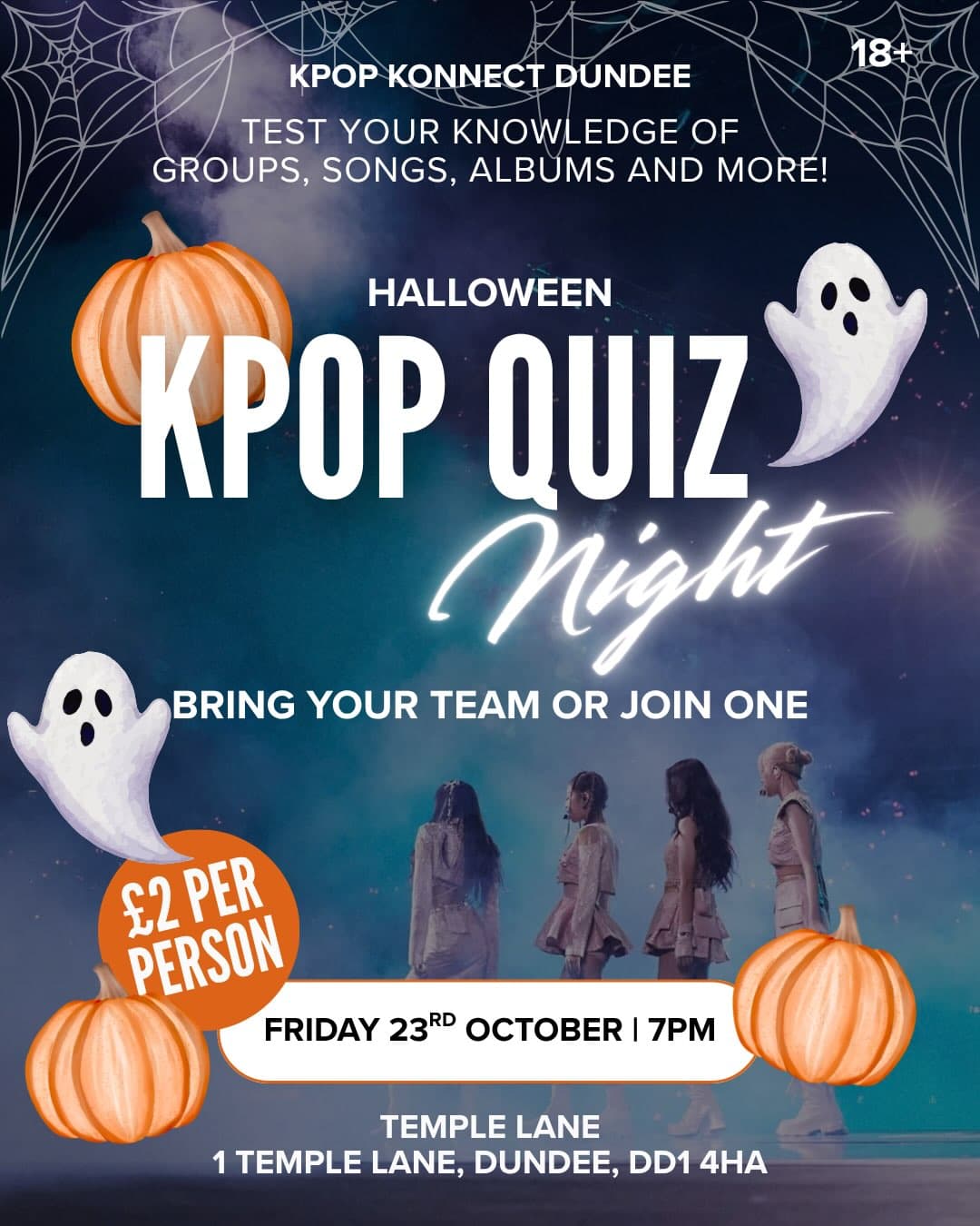 Halloween Kpop Quiz Night - Image 1