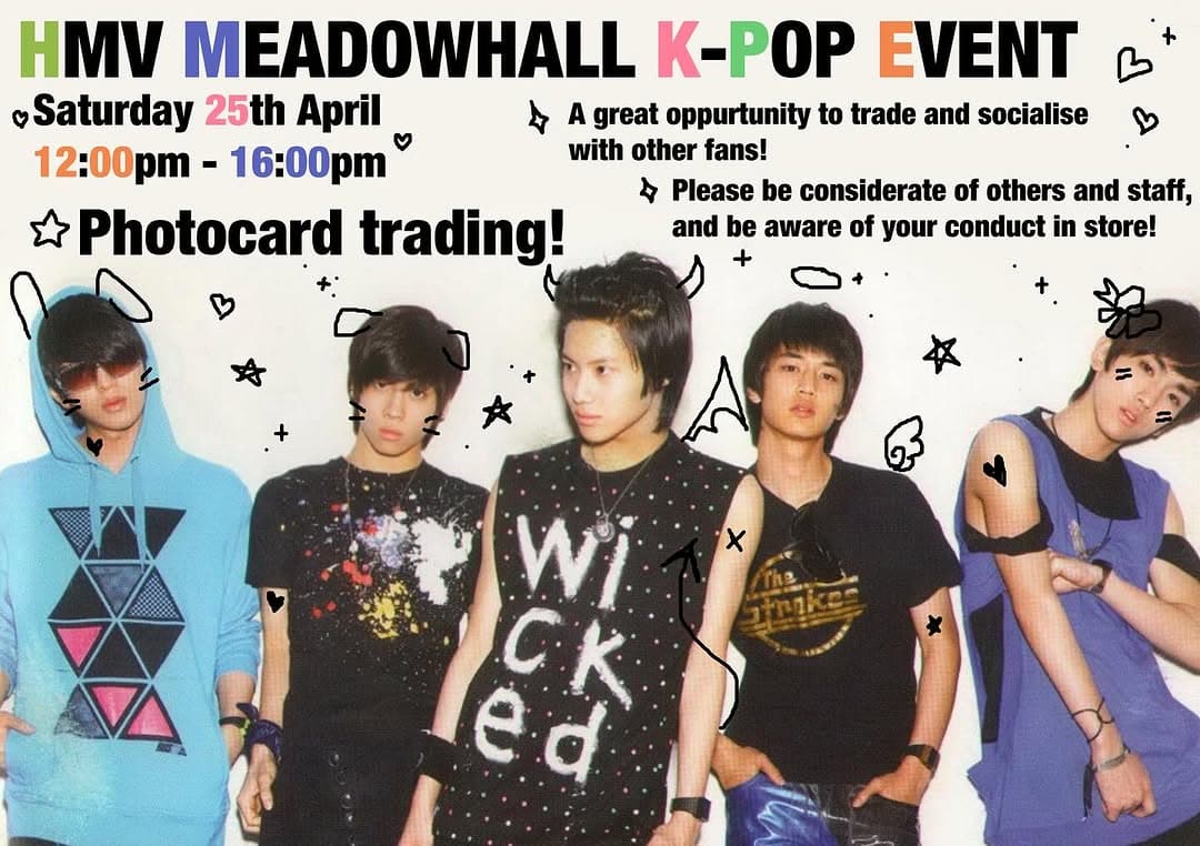 HMV Meadowhall K-Pop Event - Cover image
