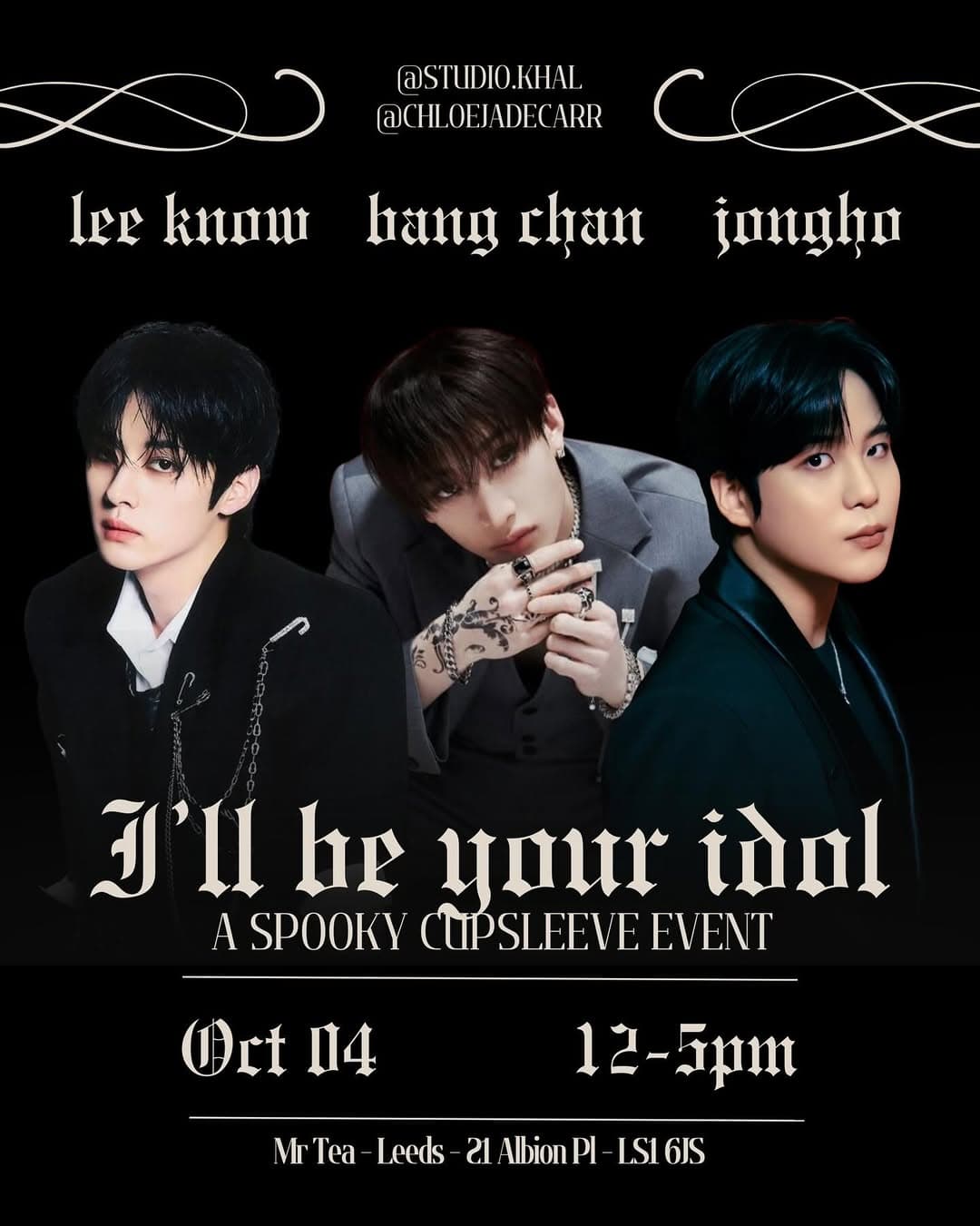 I’ll Be Your Idol | Bang Chan, Lee Know & Jongho Cupsleeve Event - Image 1