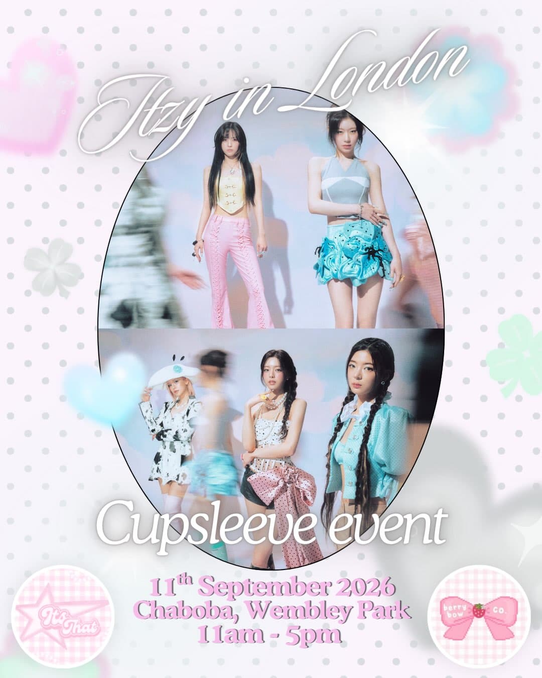 ITZY IN LONDON CUPSLEEVE EVENT