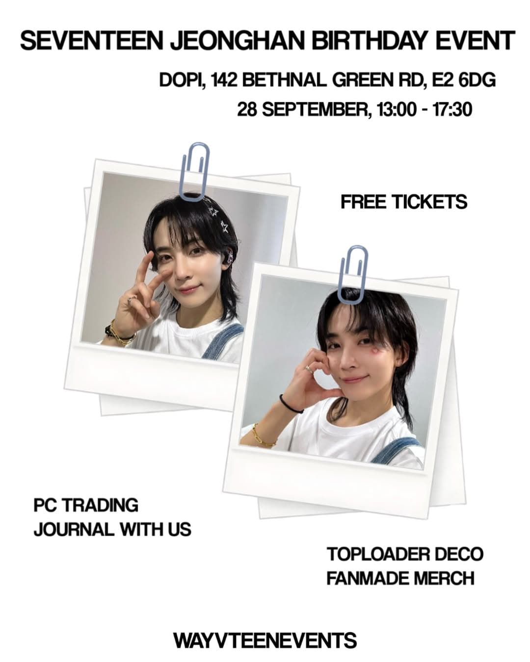 JEONGHAN BIRTHDAY CUPSLEEVE EVENT - Cover image