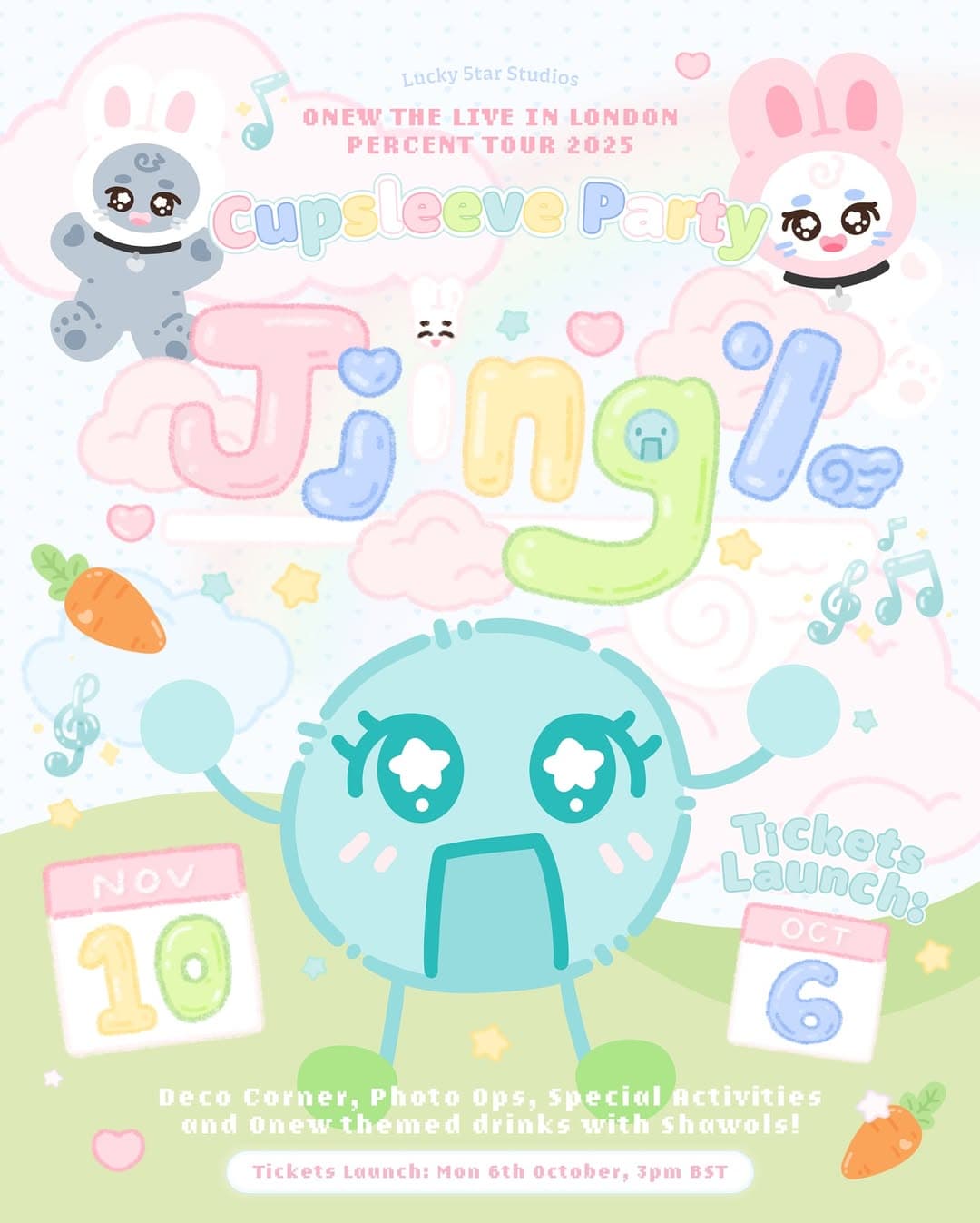 Jjing% for Jinki 🐰 Onew The Live: PERCENT Cupsleeve Party - Image 1