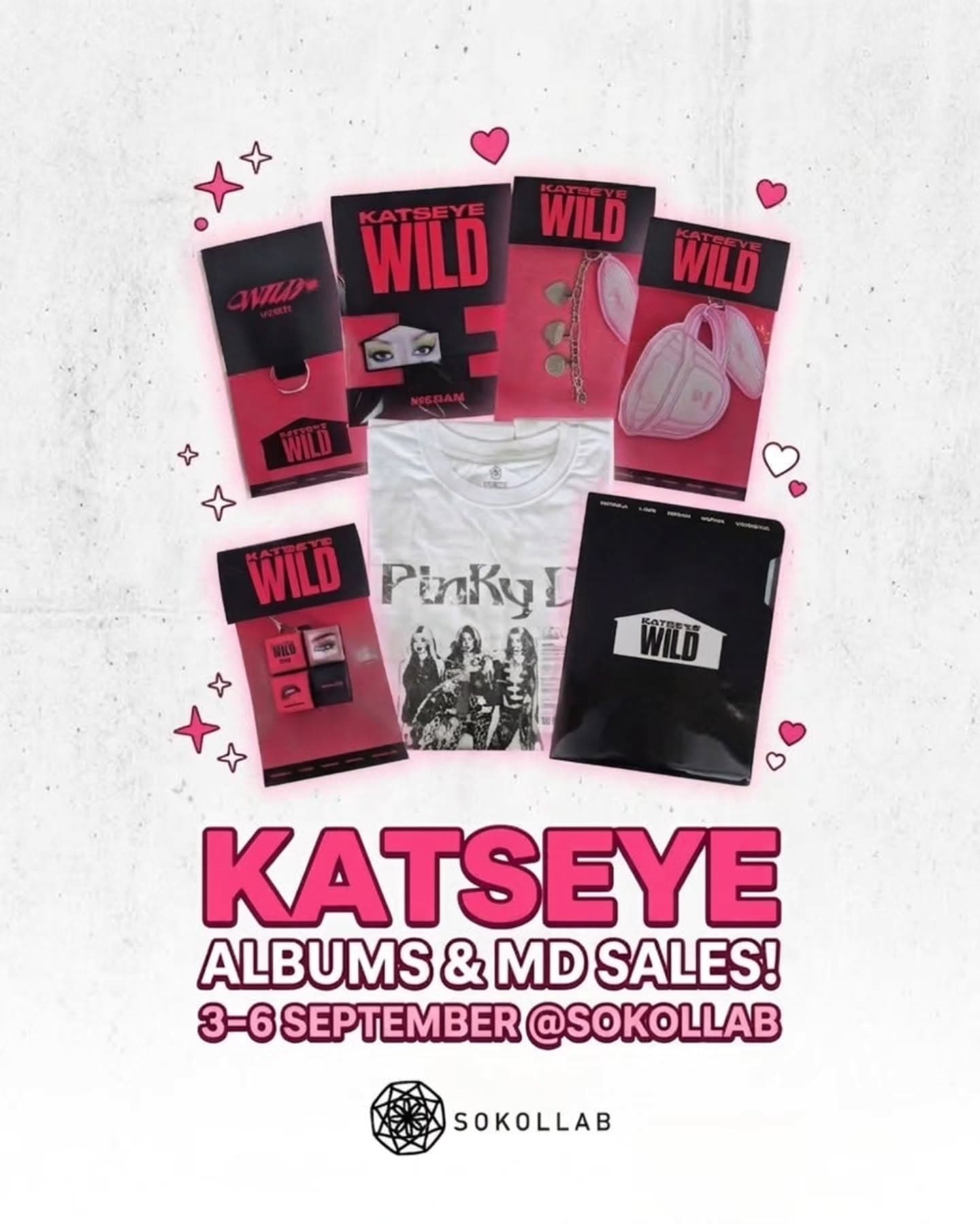 KATSEYE Official Albums & Merch Event