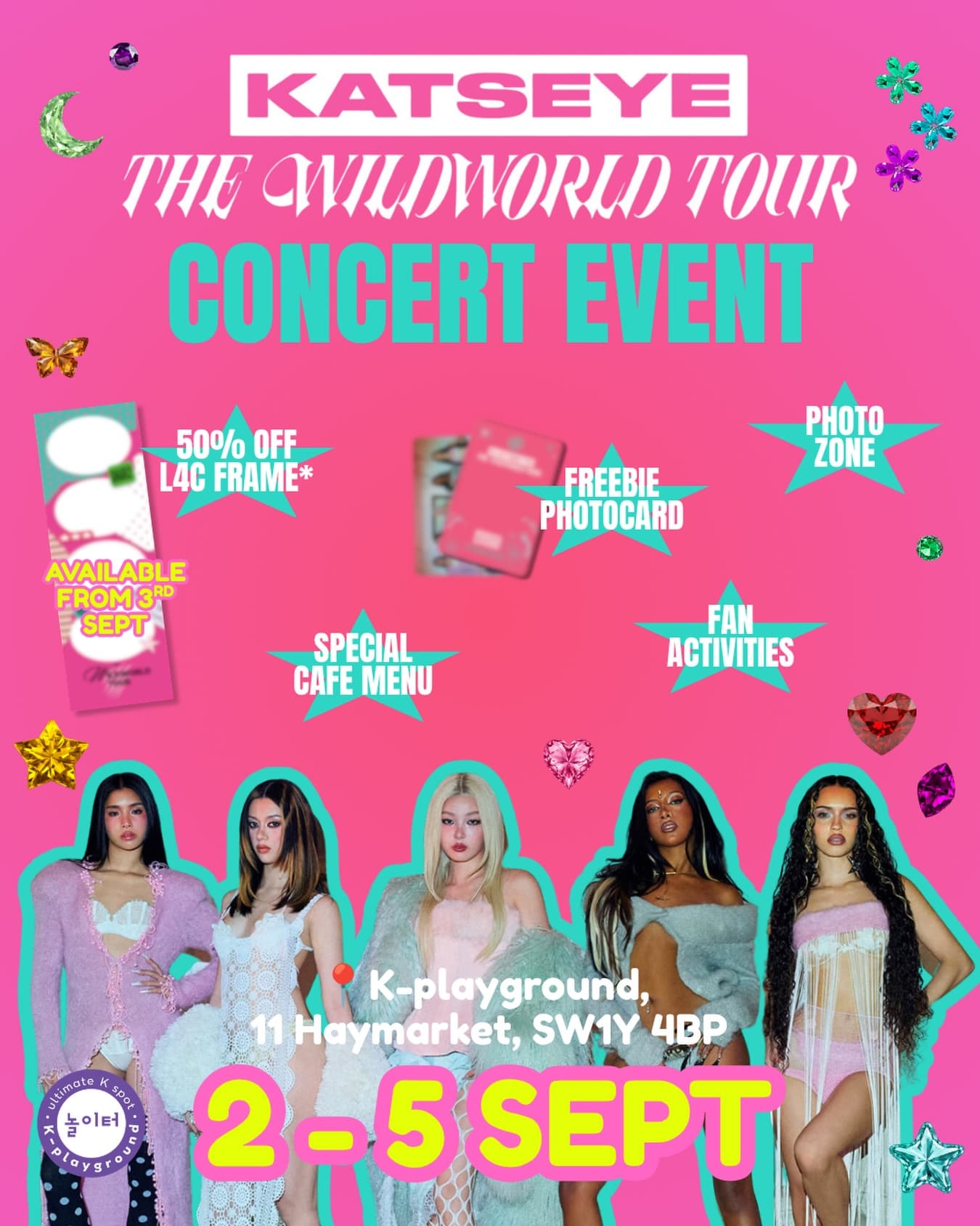 KATSEYE THE WILDWORLD TOUR CONCERT EVENT
