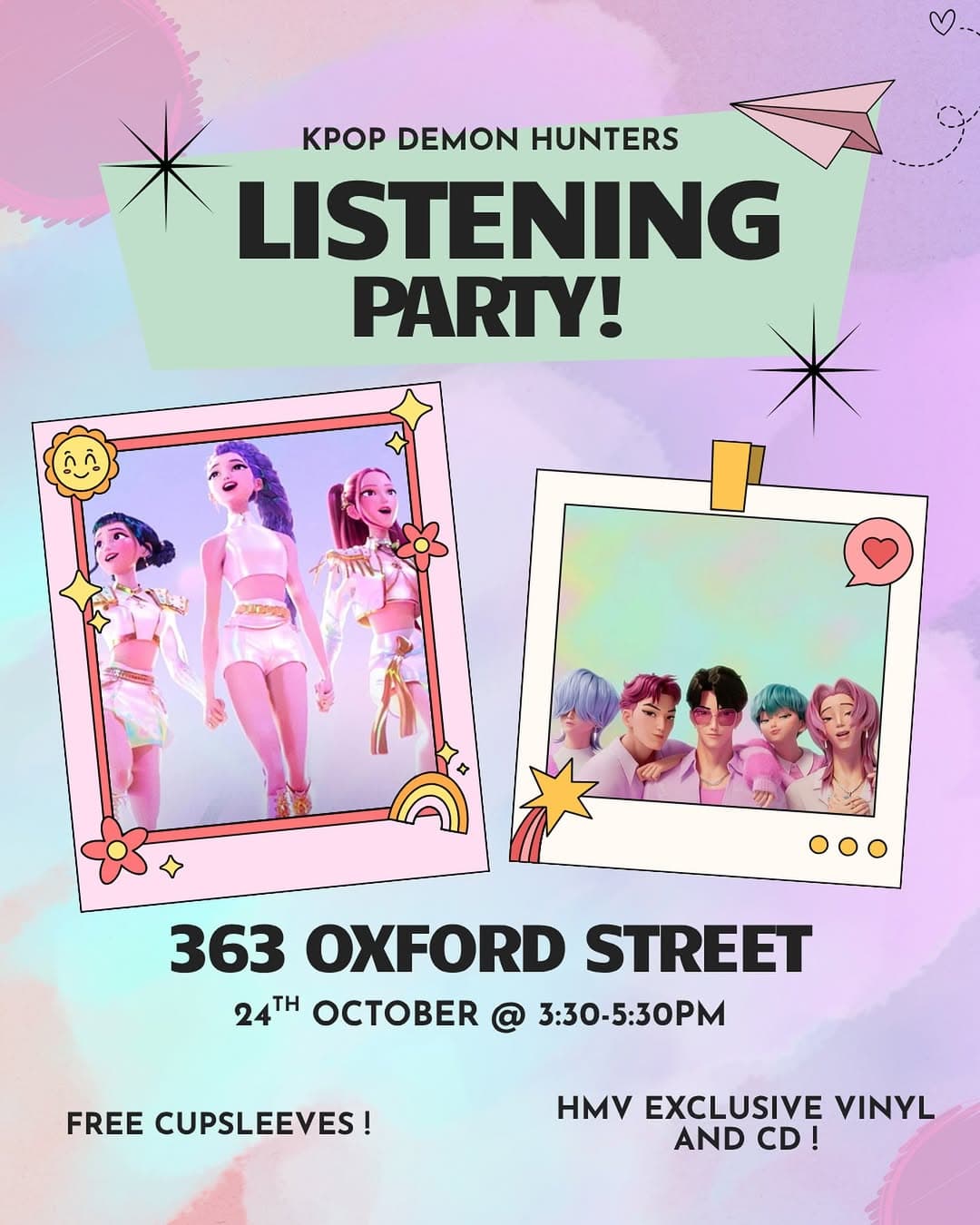 KPOP DEMON HUNTERS LISTENING PARTY - Cover image