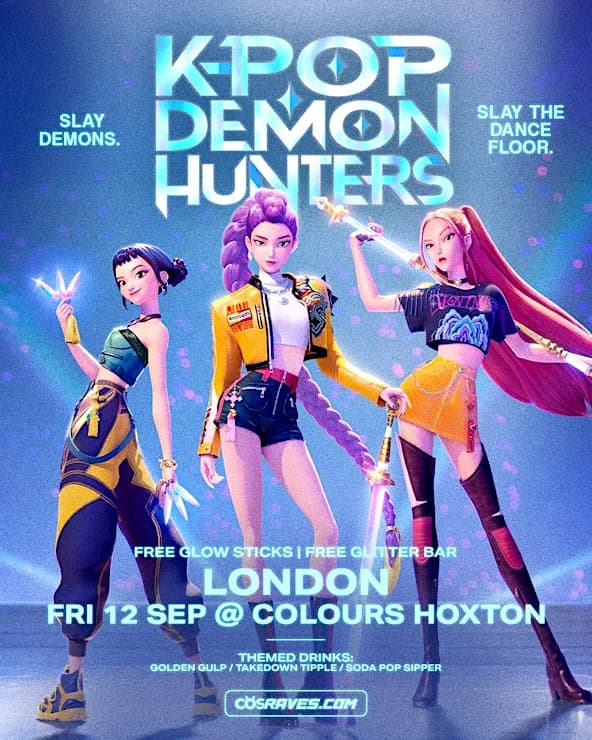 KPop Demon Hunters Rave! LONDON - Cover image