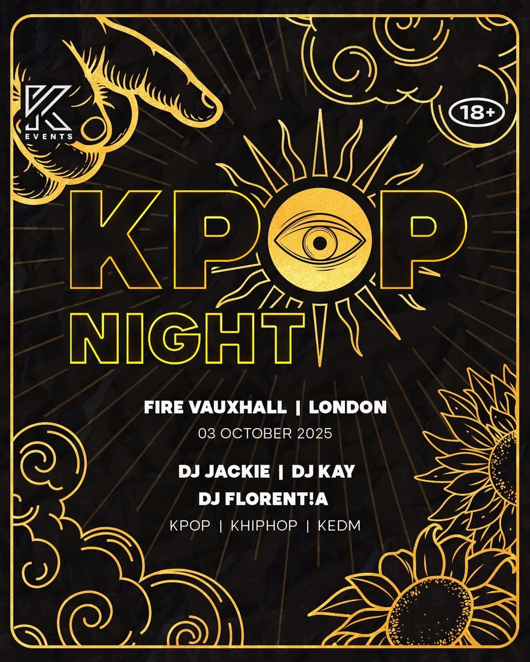KPOP & KHIPHOP Night in October - Cover image