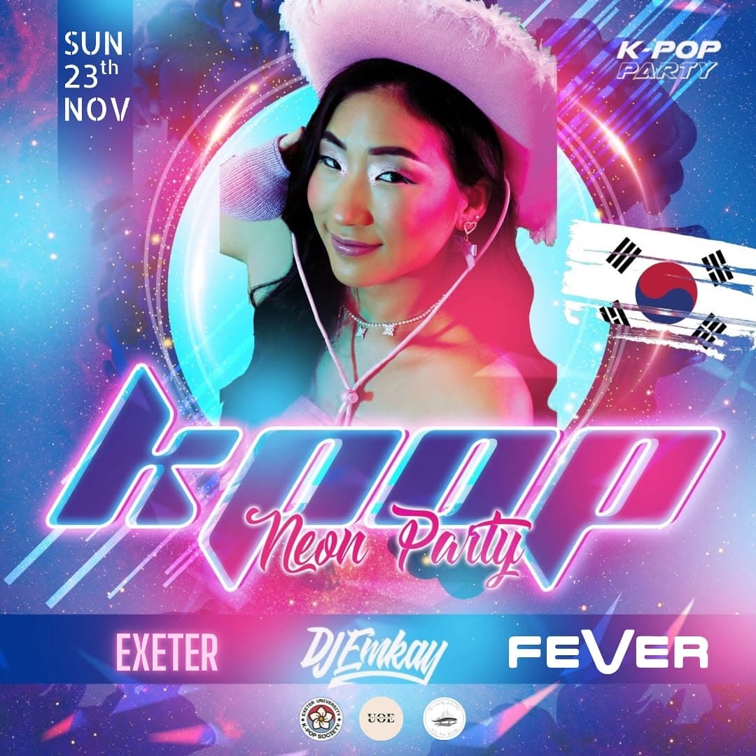 KPOP NEON PARTY EXETER - Cover image