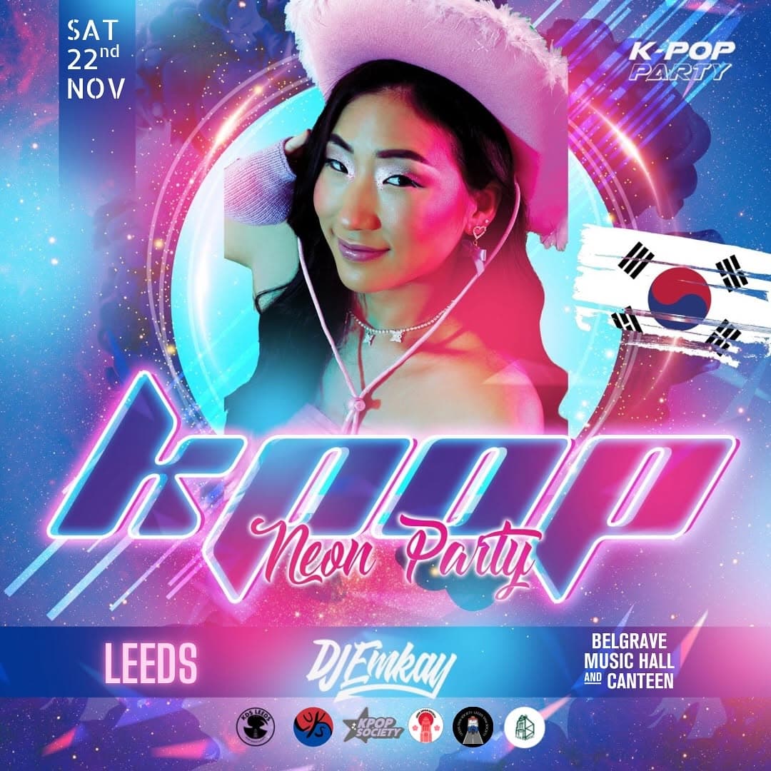 KPOP NEON PARTY Leeds - Cover image