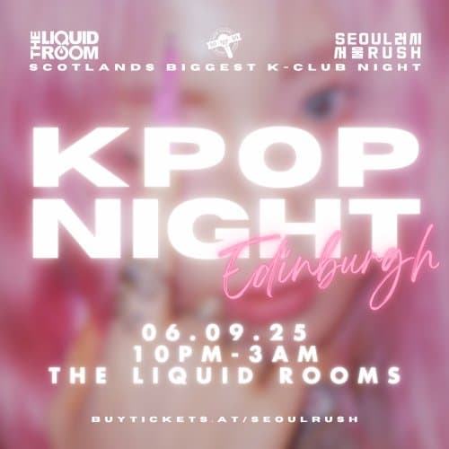 KPOP PARTY EDINBURGH - Cover image