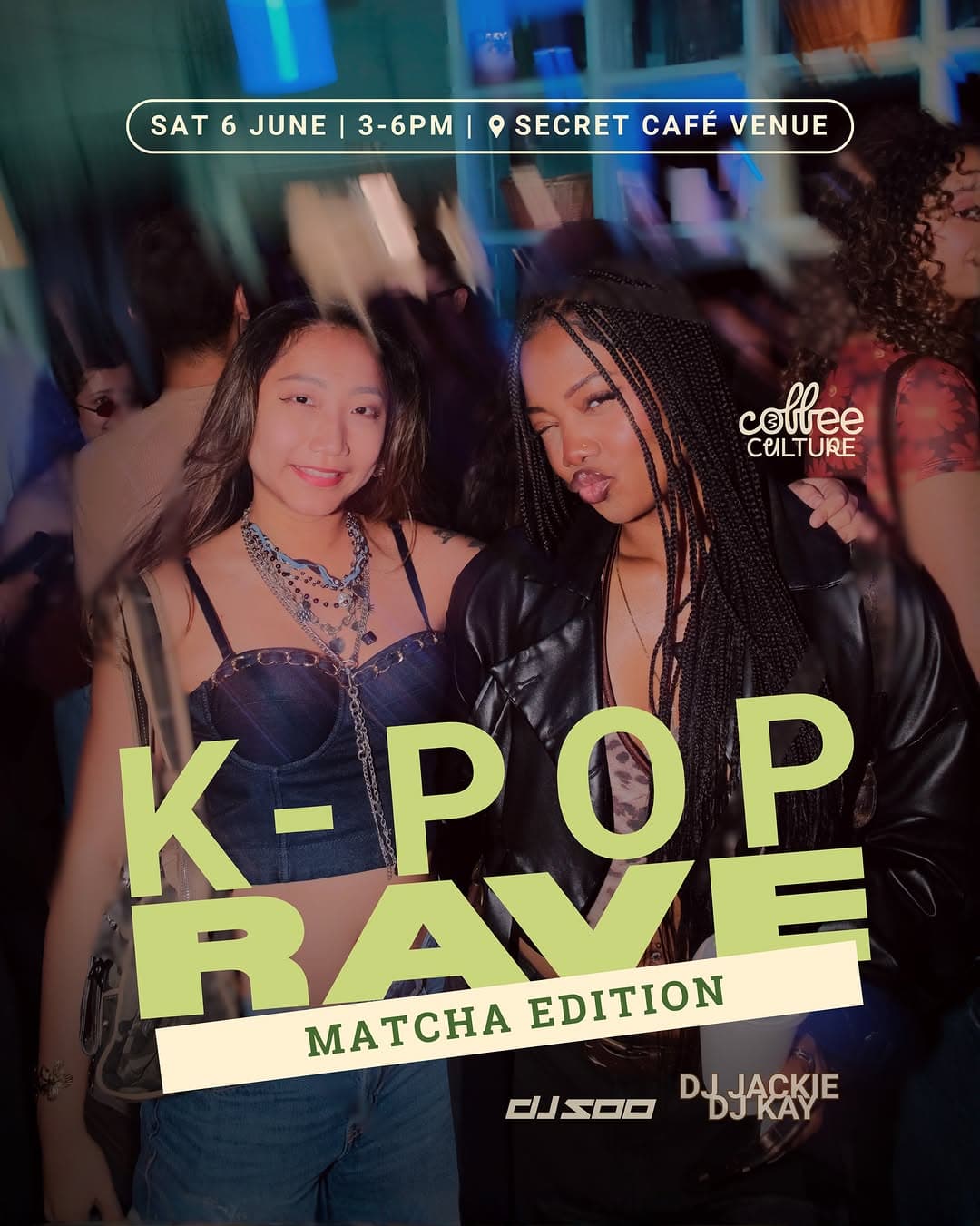 K-Pop Rave Matcha Edition