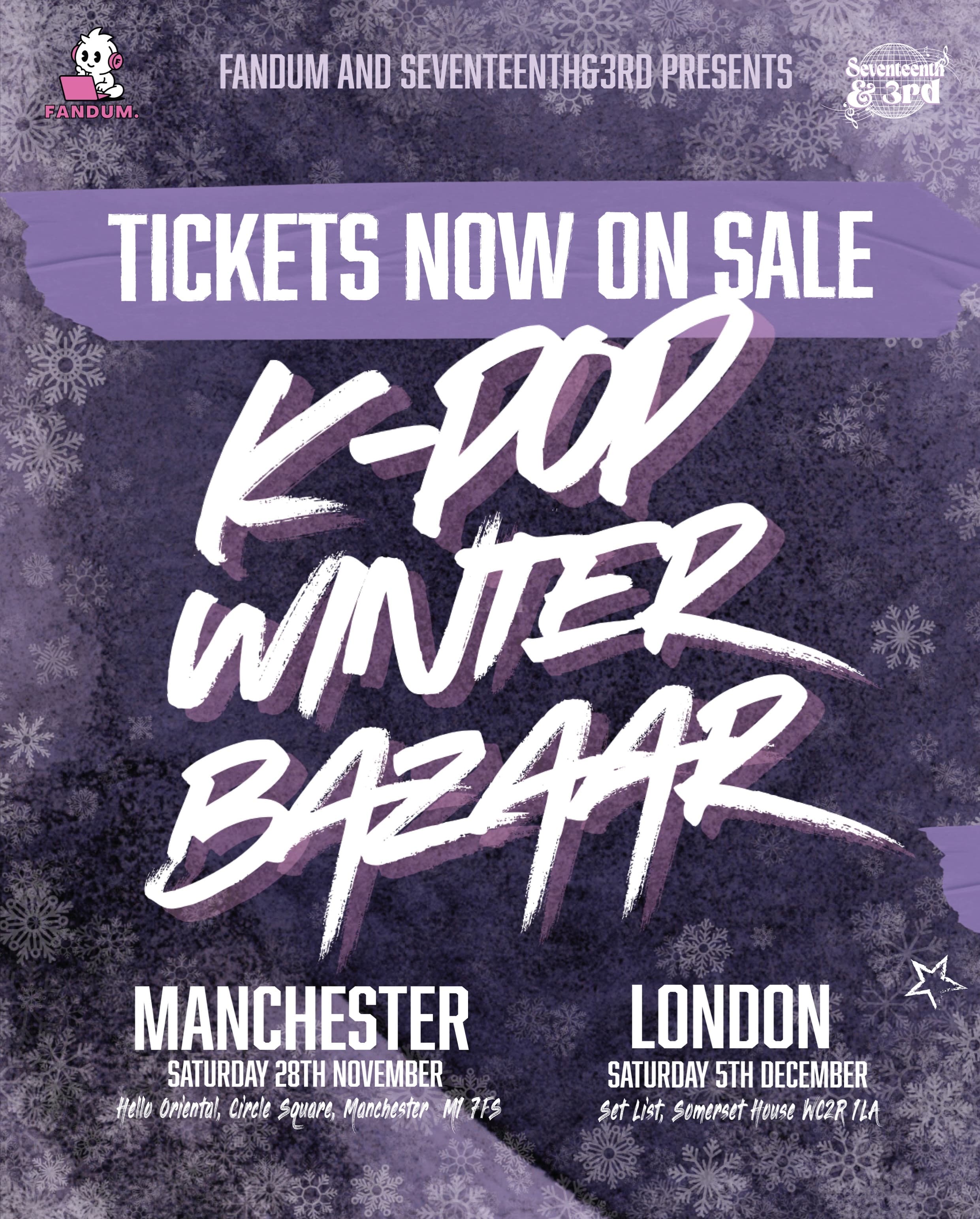 K-Pop Winter Bazaar – Manchester