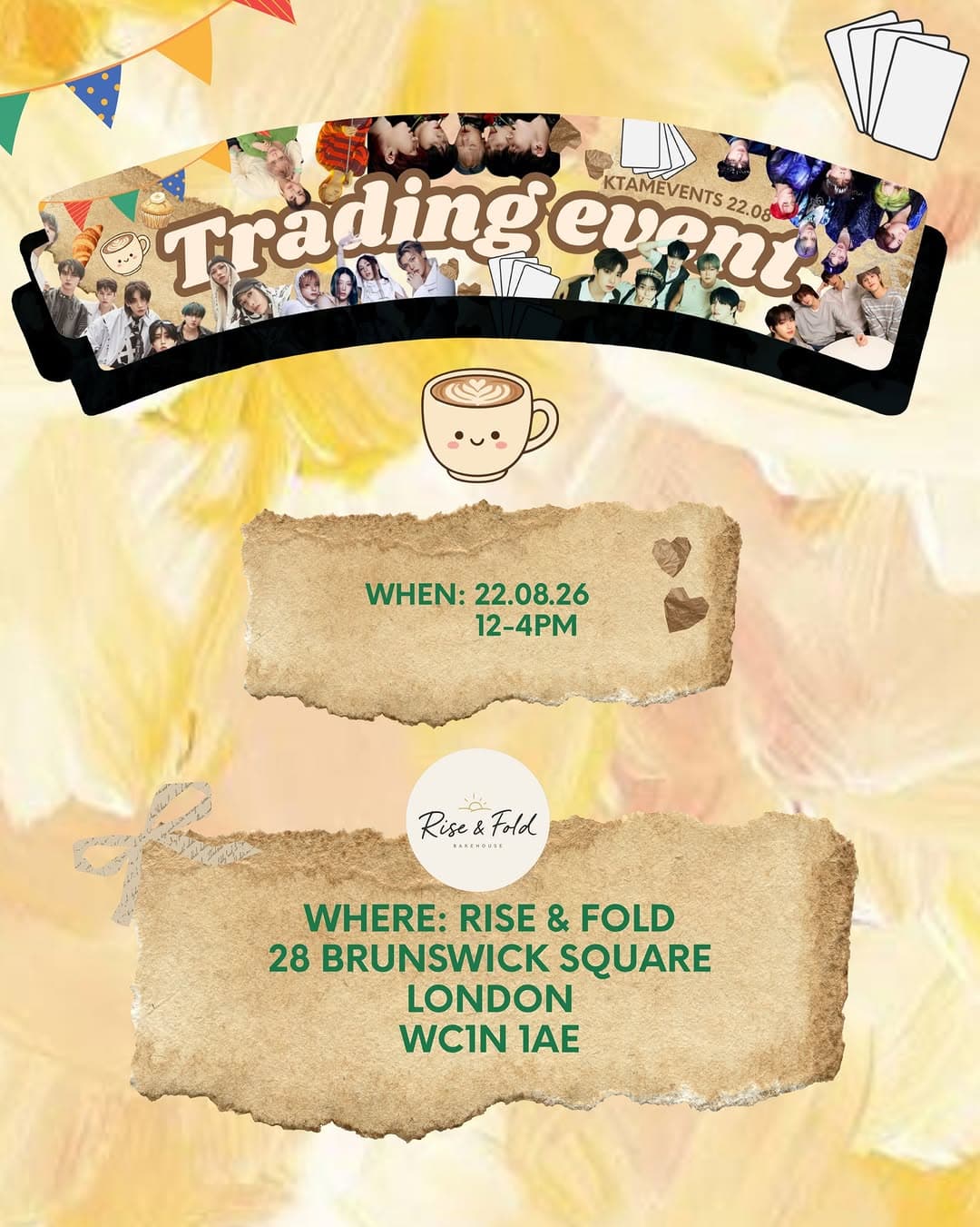 KTAM Trading Cupsleeve Event