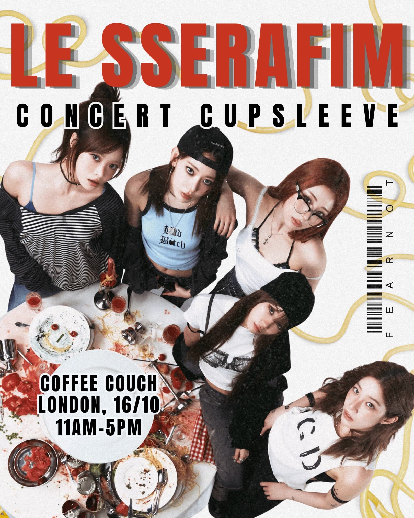 Le Sserafim Concert Cupsleeve - Image 1