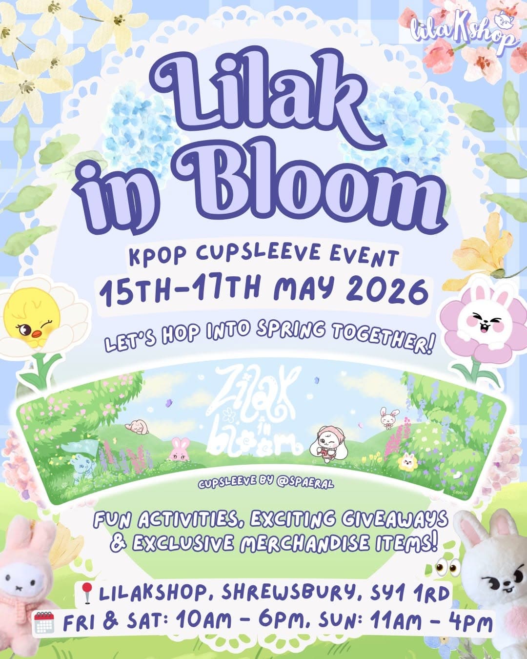 Lilak in Bloom Cupsleeve Event - Cover image