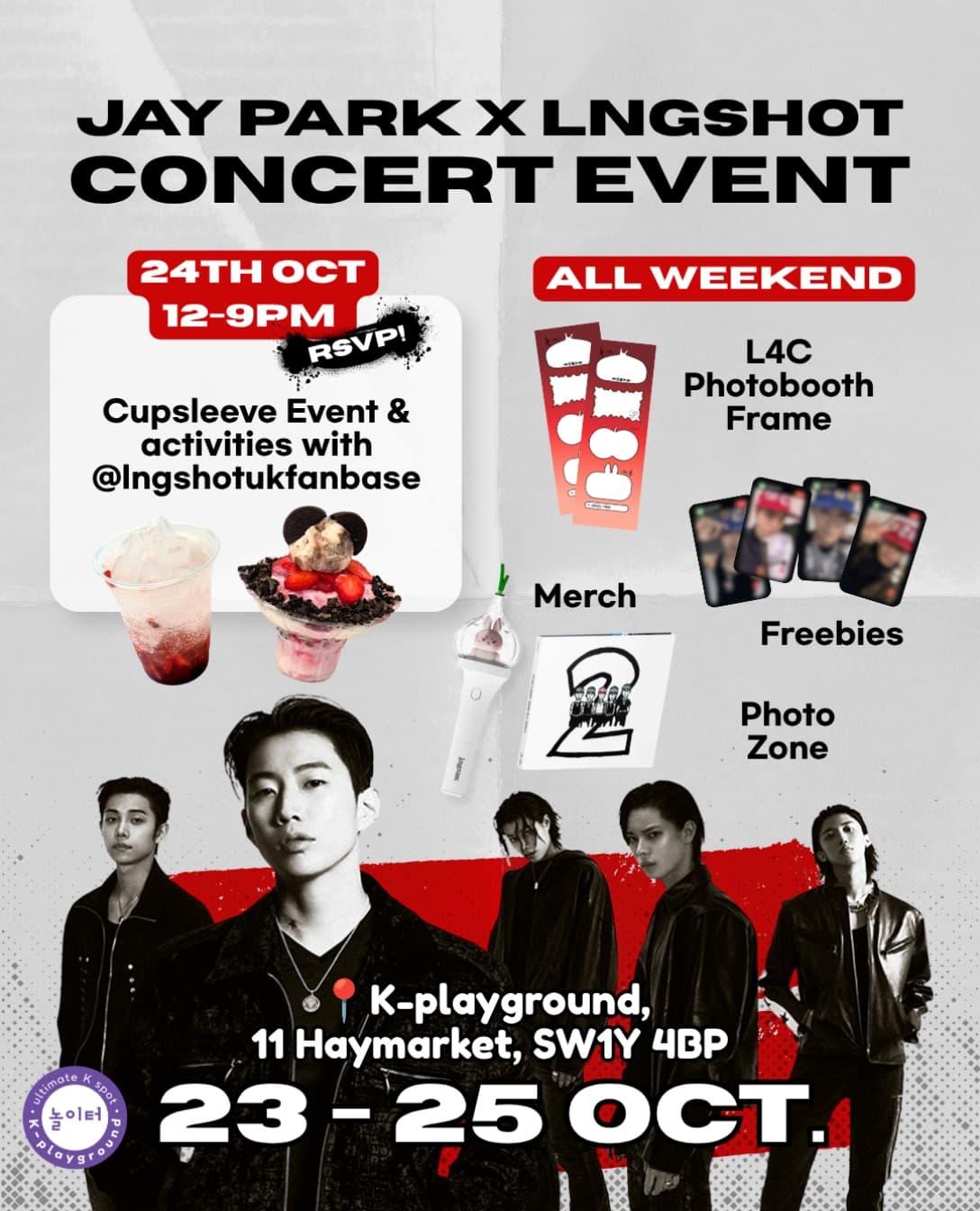 LNGSHOT × Jay Park Cupsleeve Event - Image 1
