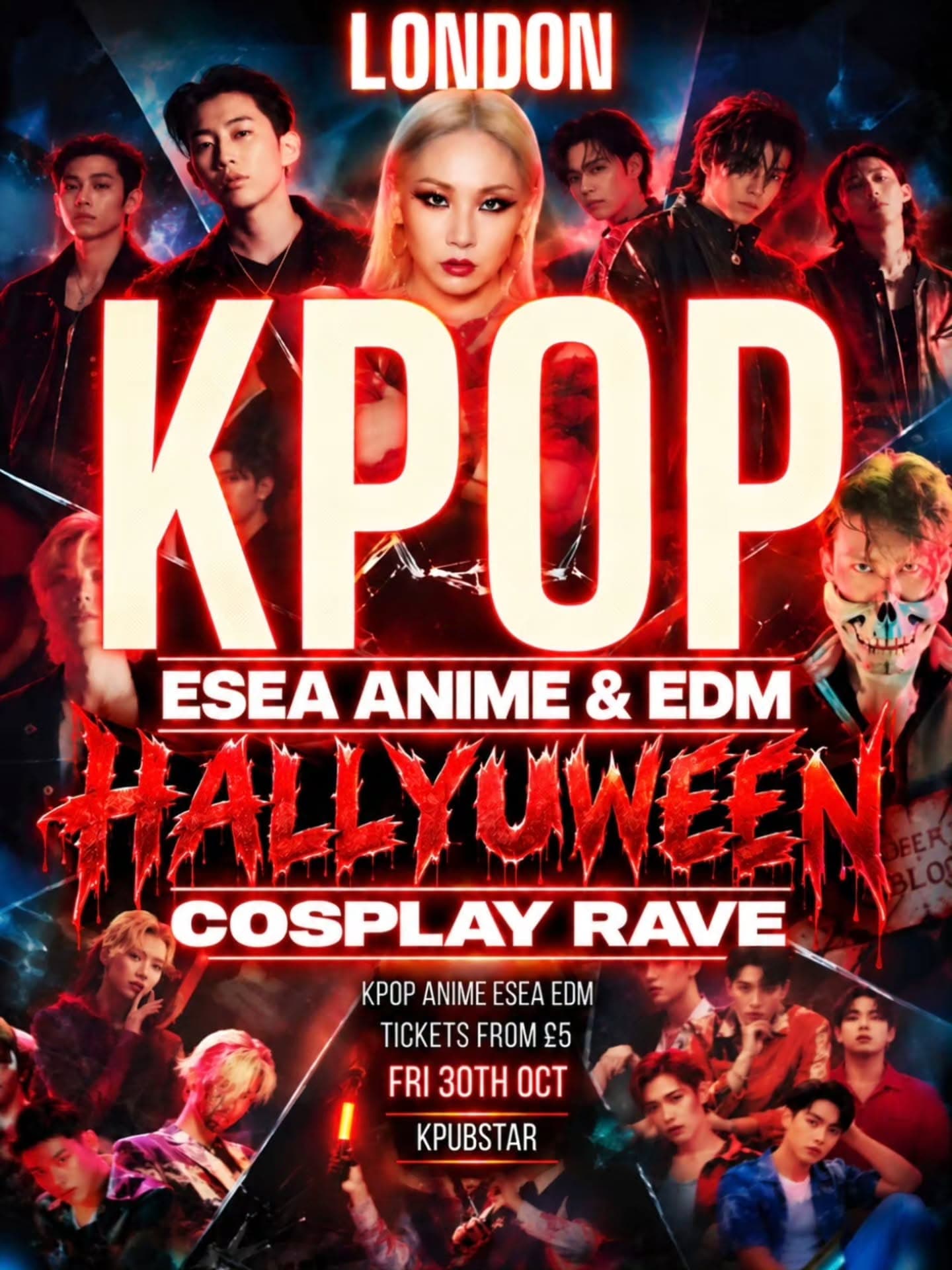 LONDON ESEA HALLOWEEN PARTY - HALLYUWEEN EDITION - Image 1