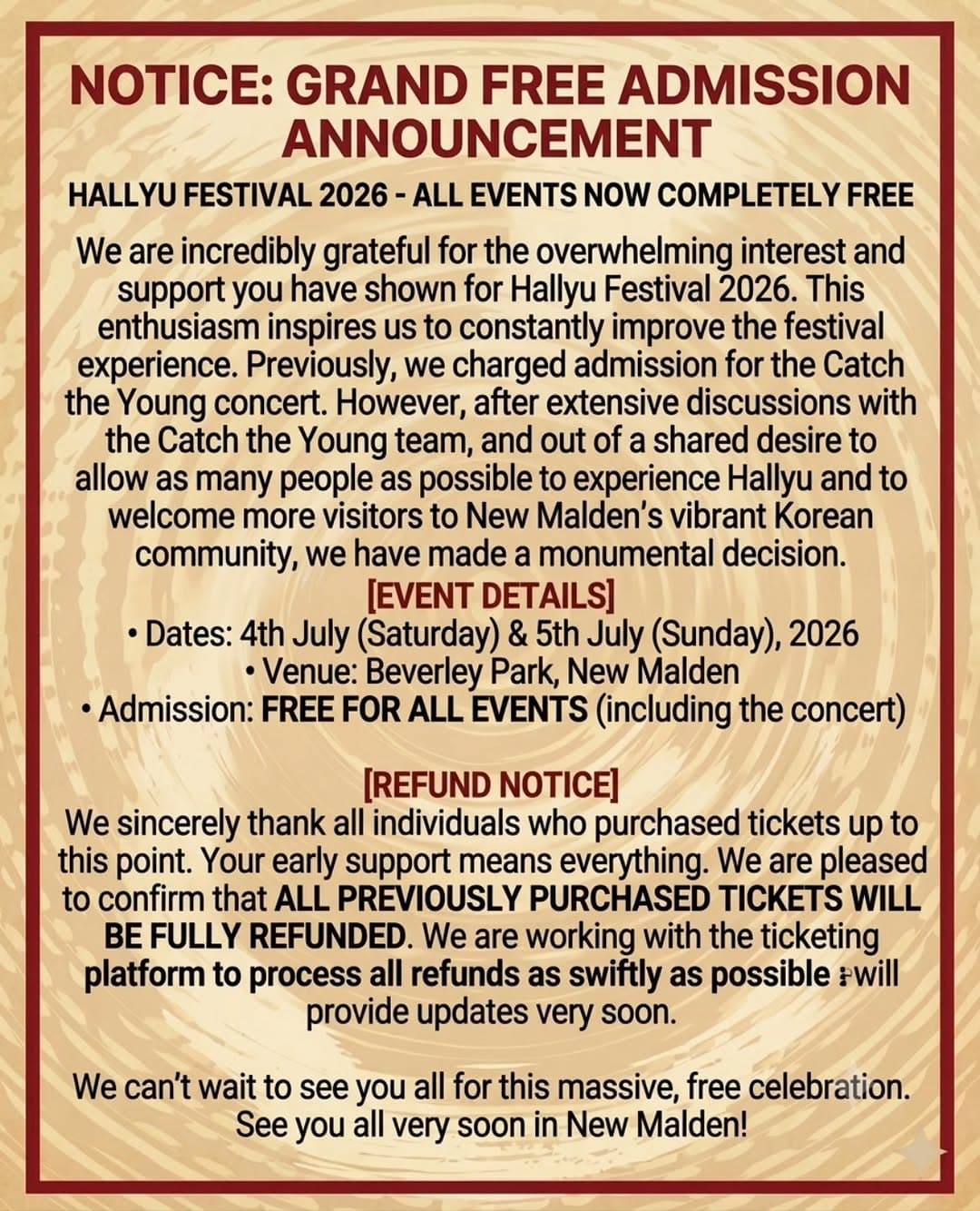 London Hallyu Festival 2026 - Image 2