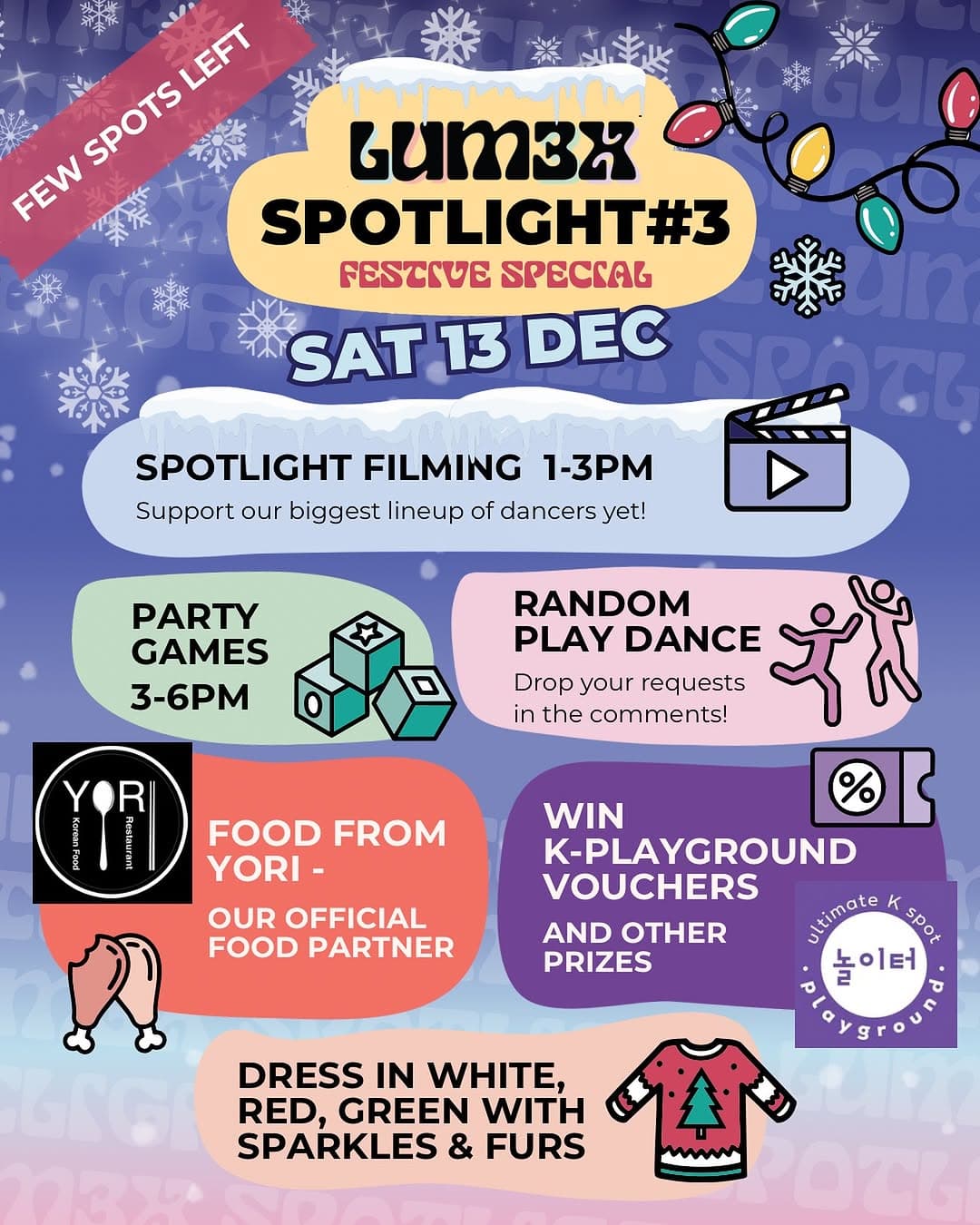 LUM3X SPOTLIGHT #3 FESTIVE SPECIAL - Cover image