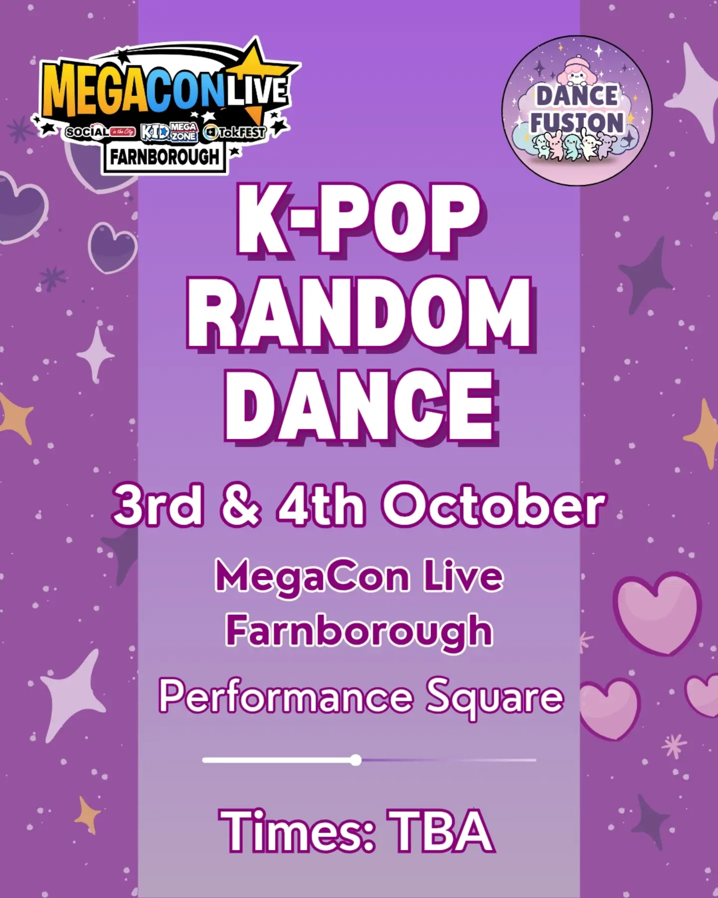 MegaCon Farnborough K-Pop Random Dance