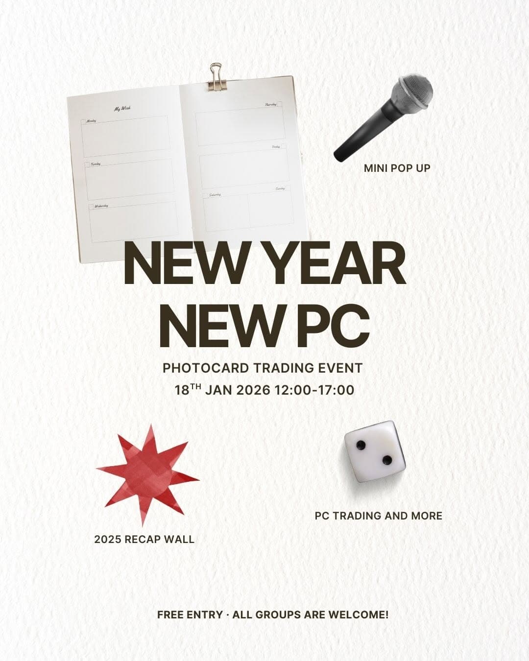 New year, New PC! PHOTOCARD TRADING EVENT - Image 1