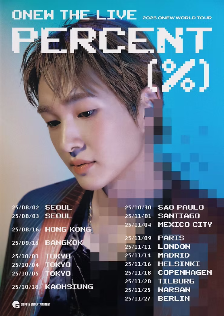 ONEW The Live | Percent % 2025 - Cover image