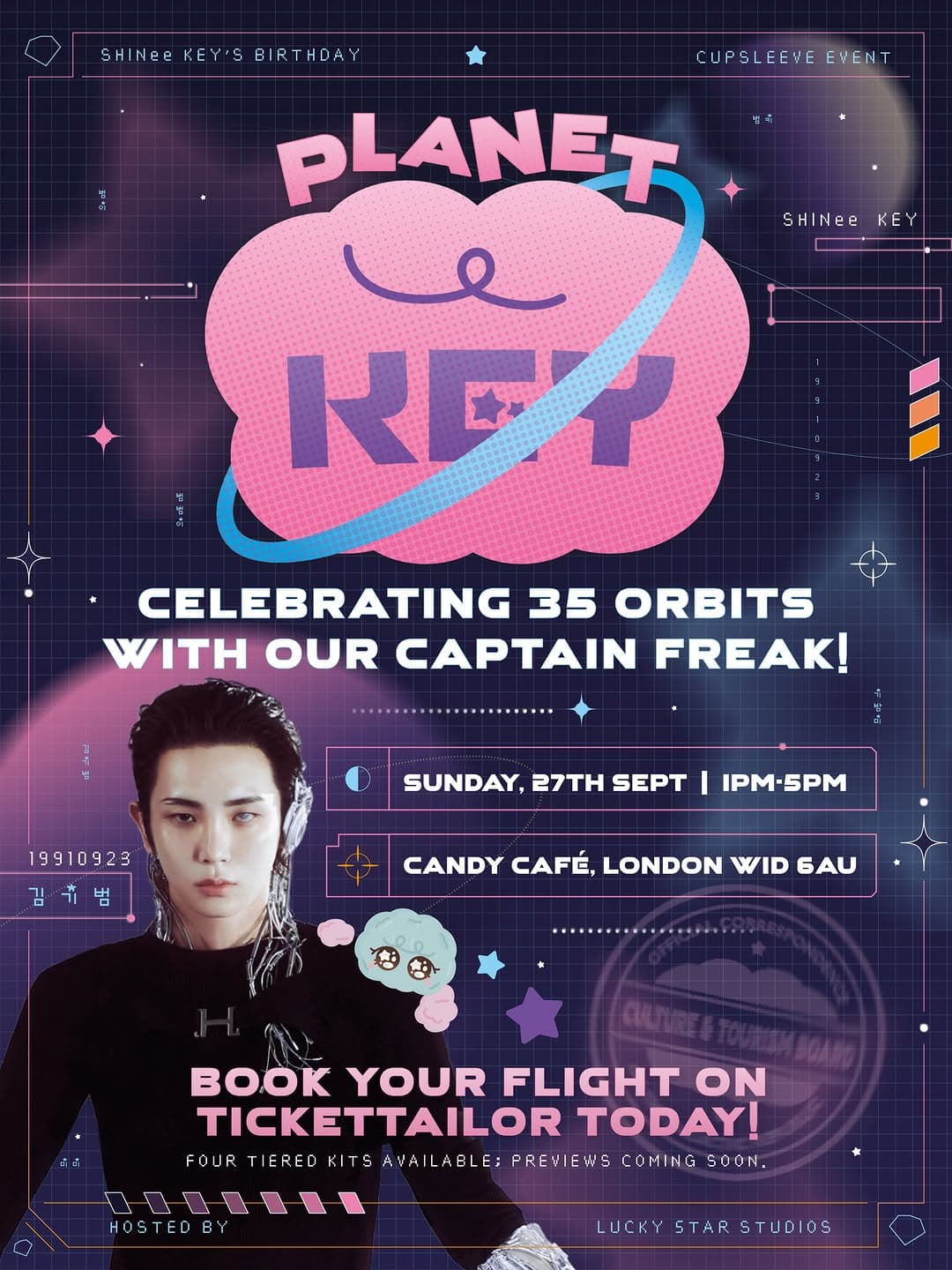 PLANET KEY - SHINee KEY's Birthday Cupsleeve Event