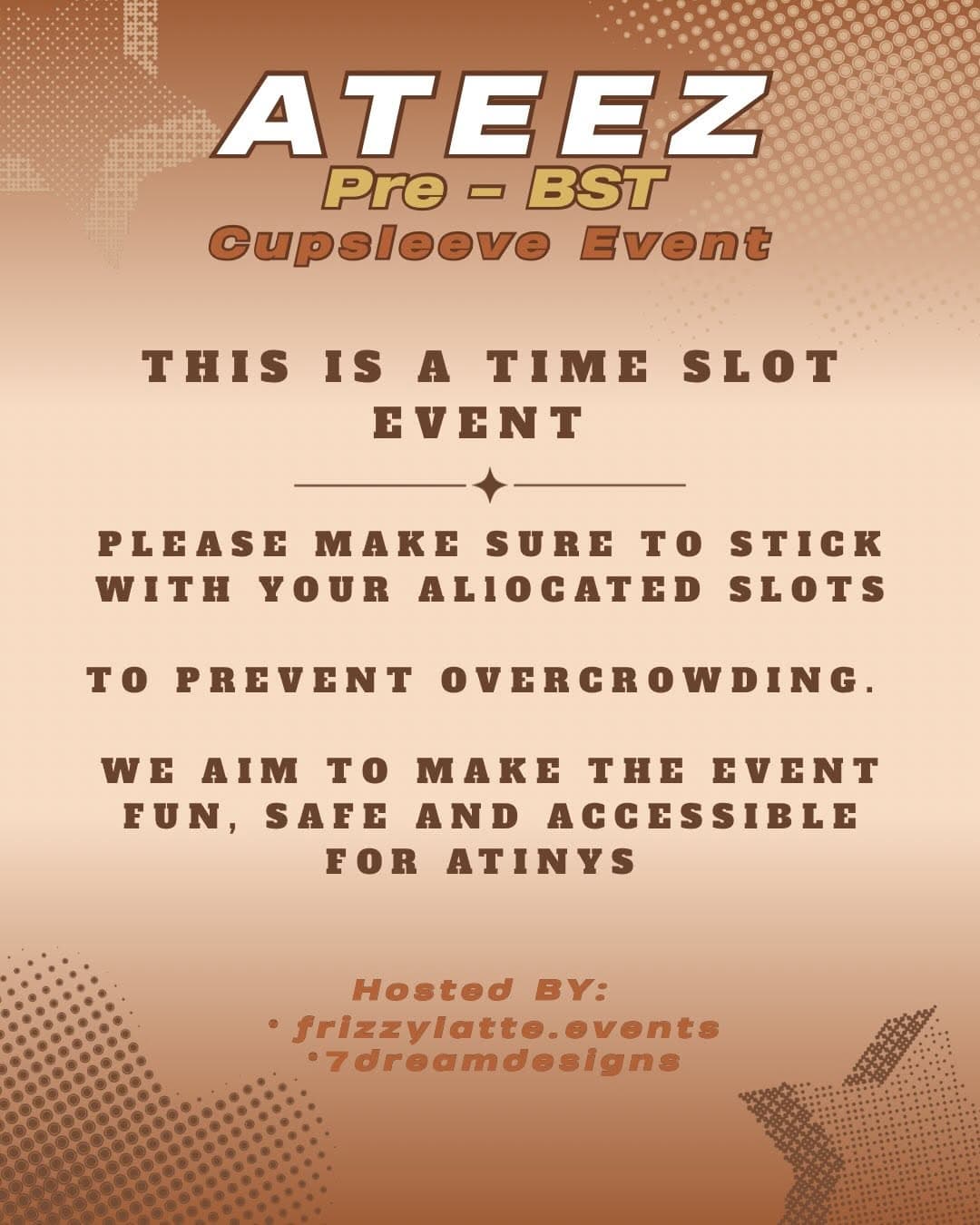 Pre-BST Hyde Park ATEEZ Cupsleeve Event - Image 6