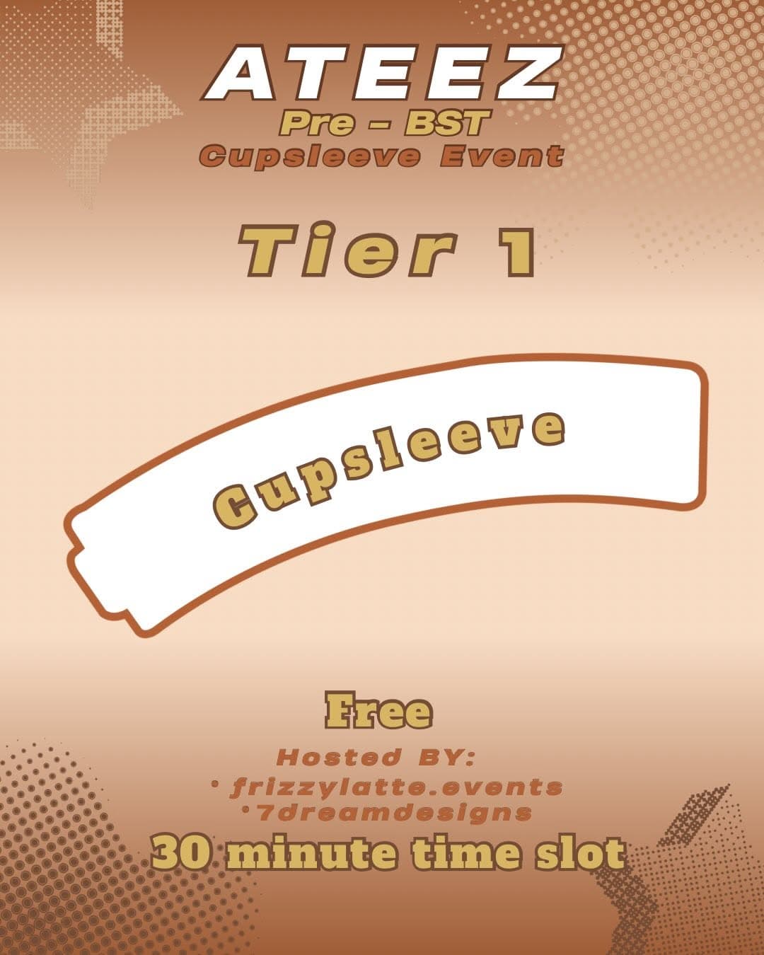 Pre-BST Hyde Park ATEEZ Cupsleeve Event - Image 3