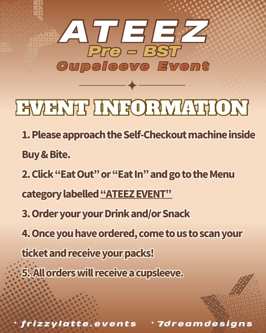 Pre-BST Hyde Park ATEEZ Cupsleeve Event - Image 9
