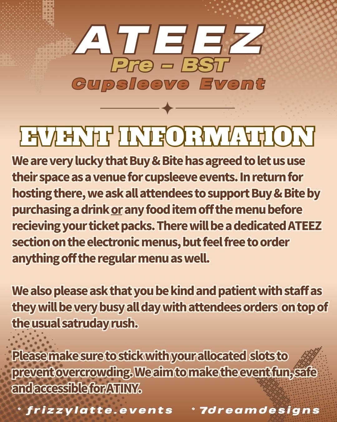 Pre-BST Hyde Park ATEEZ Cupsleeve Event - Image 10